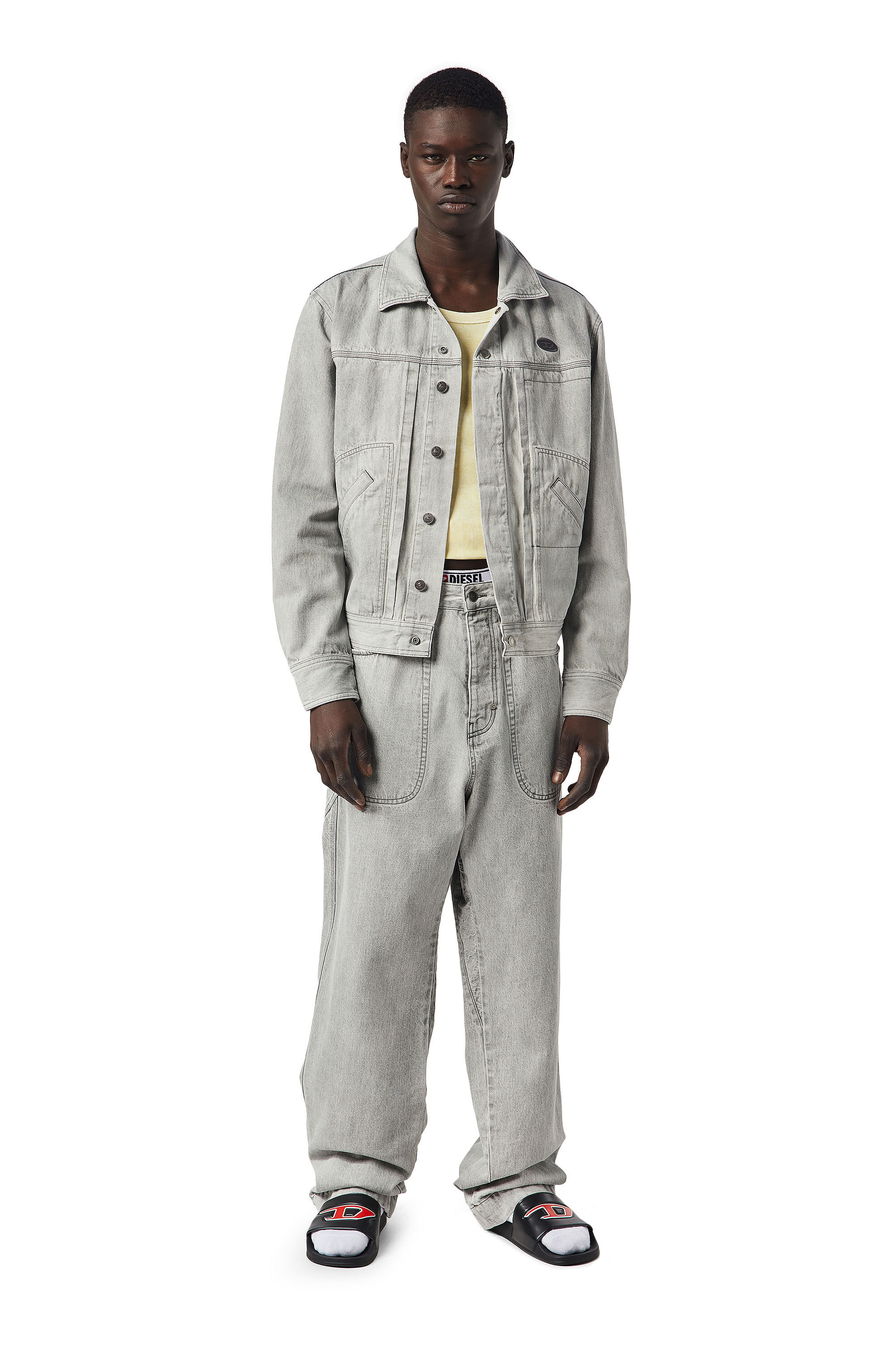 Diesel - D-BRANDUR, ライトグレー - Image 1