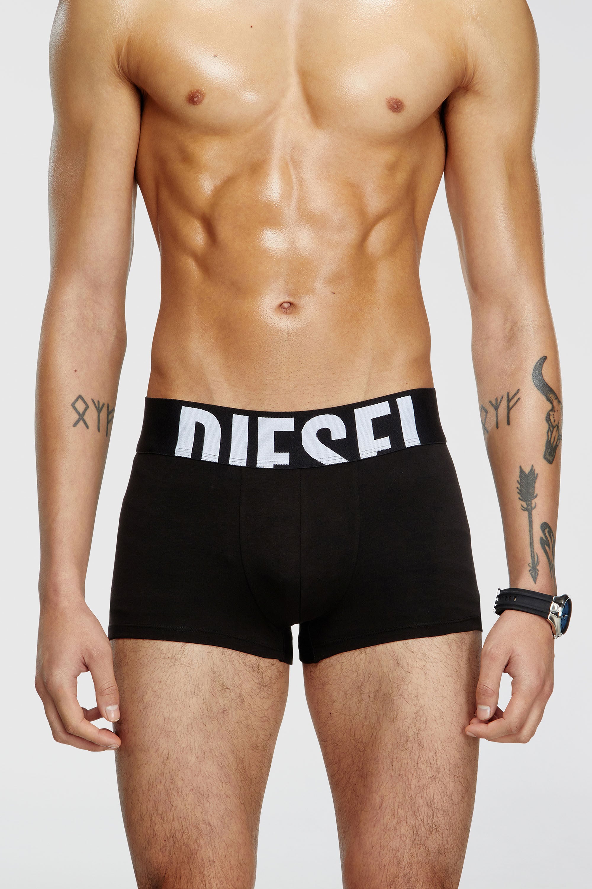 Diesel - UMBX-DAMIENTHREEPACK-5.5EL, Male's ボクサーパンツ3枚パック in ブラック - 3