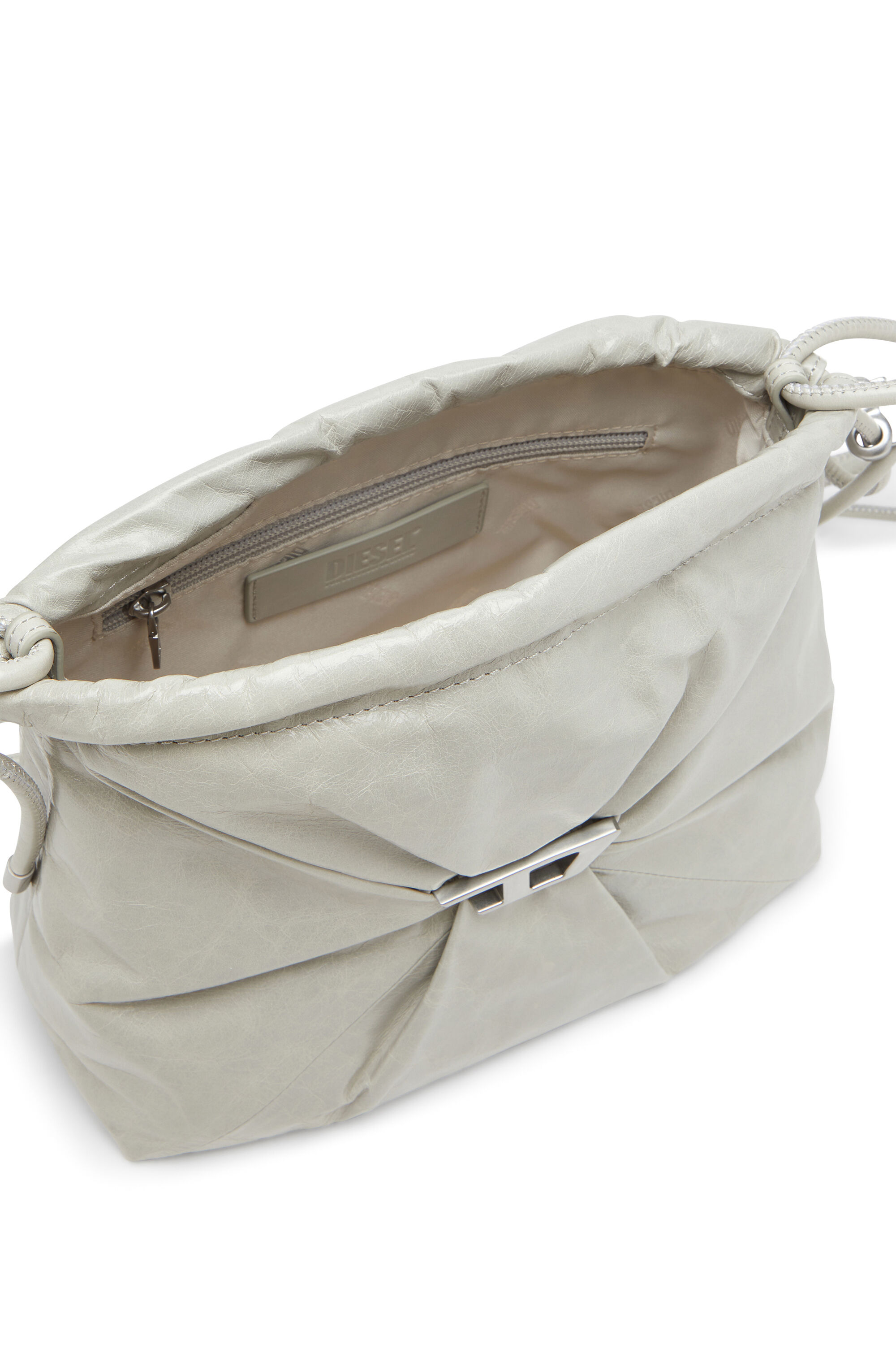 Diesel - SCRUNCH-D BUCKET, Female's バケットバッグ in ホワイト - 5