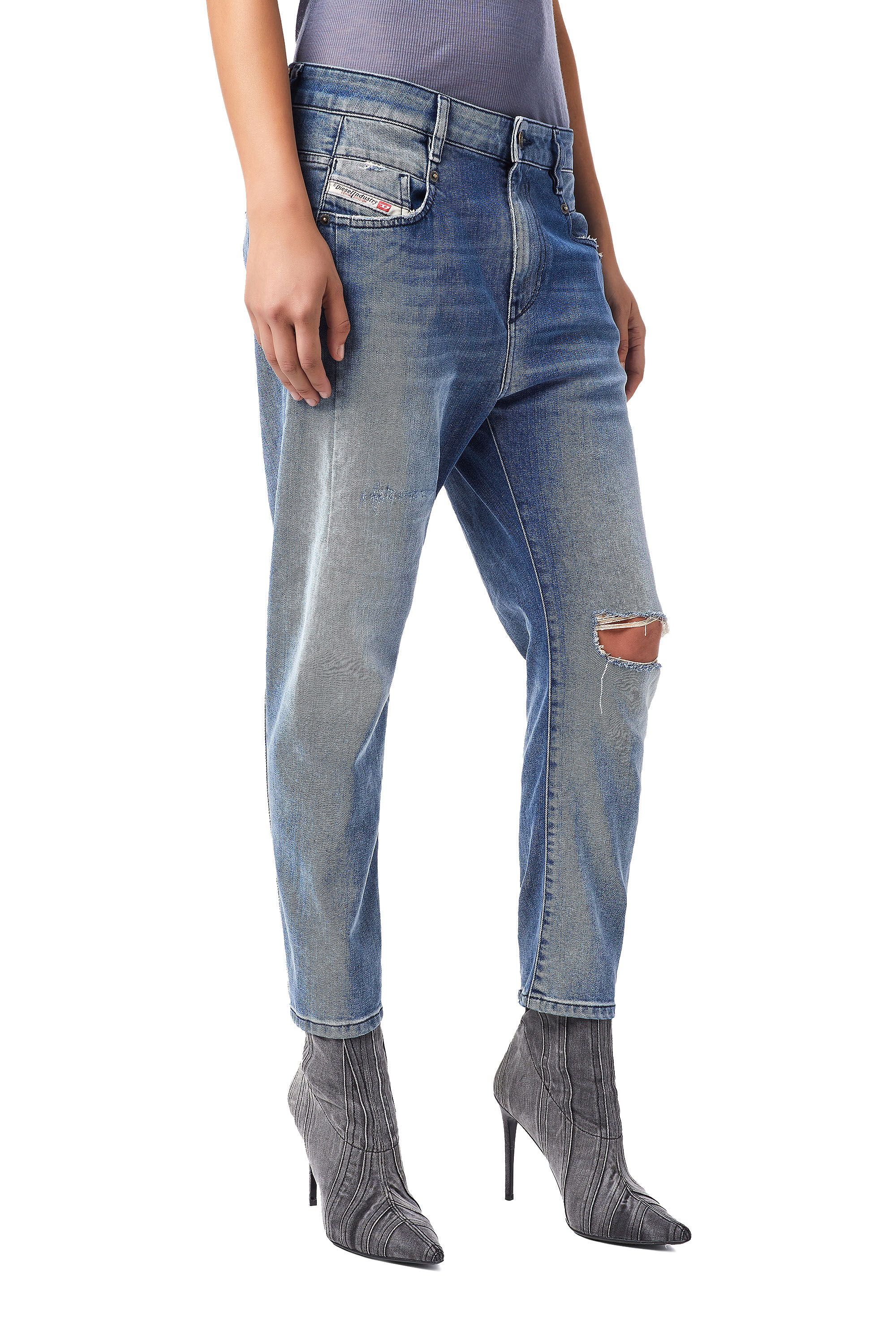 Diesel - Fayza 09B16 Boyfriend Jeans,  - Image 7