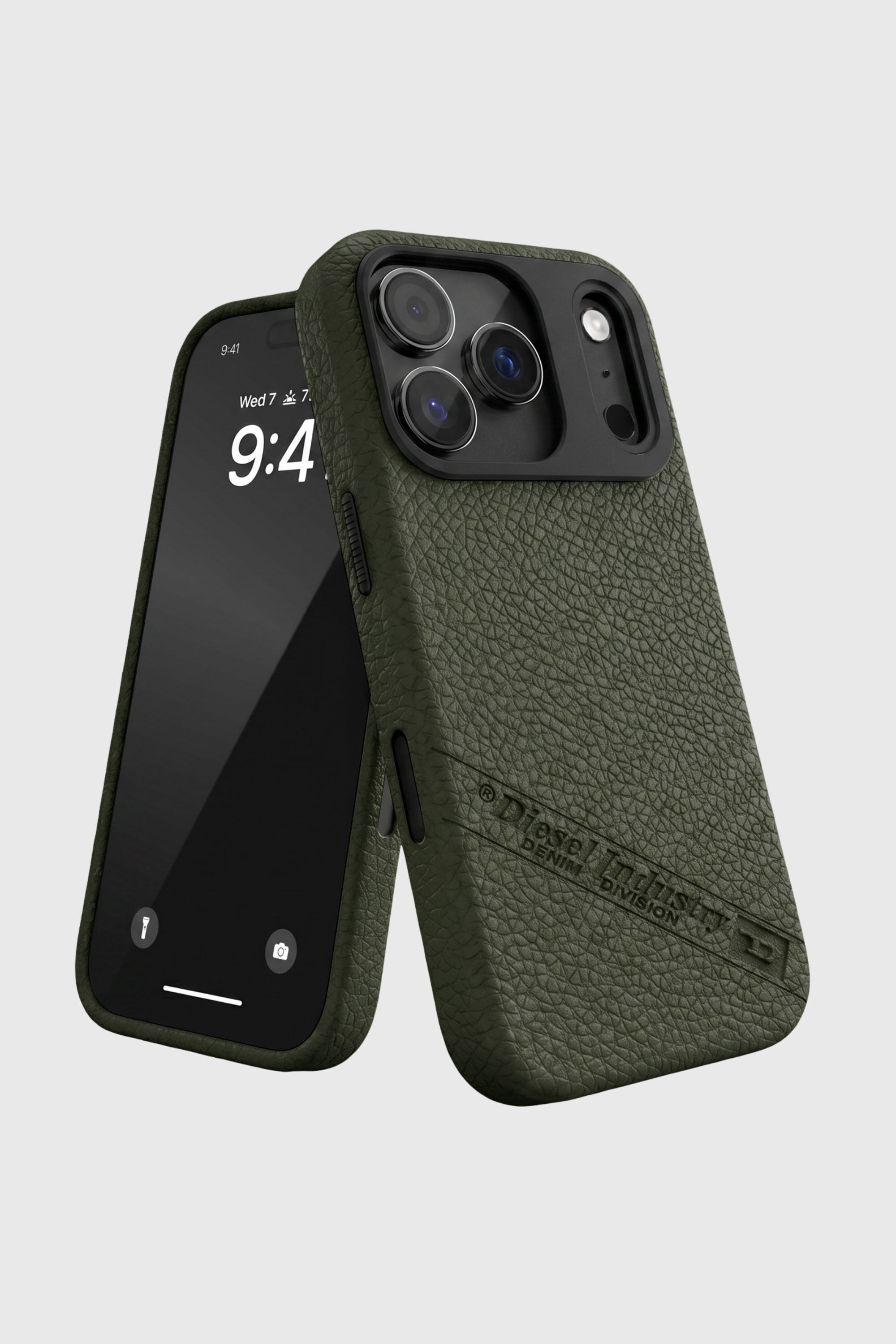 Diesel - 60647 MOULDED CASE, Unisex's Flag D case with MagSafe for iPhone 17 Pro in ダークグリーン - 6