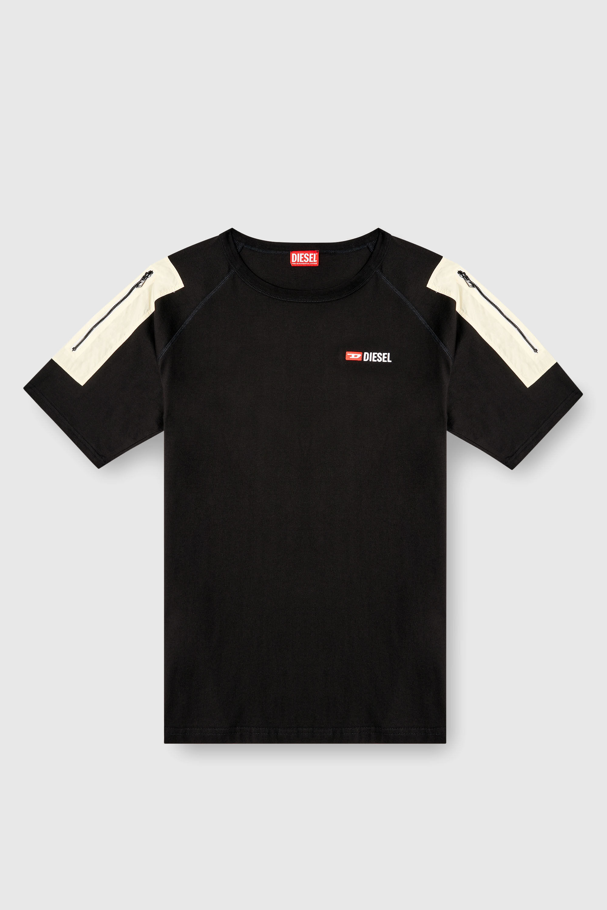 Diesel - T-shirt（BLACK）, Male's T-shirt（BLACK） in ブラック - 3