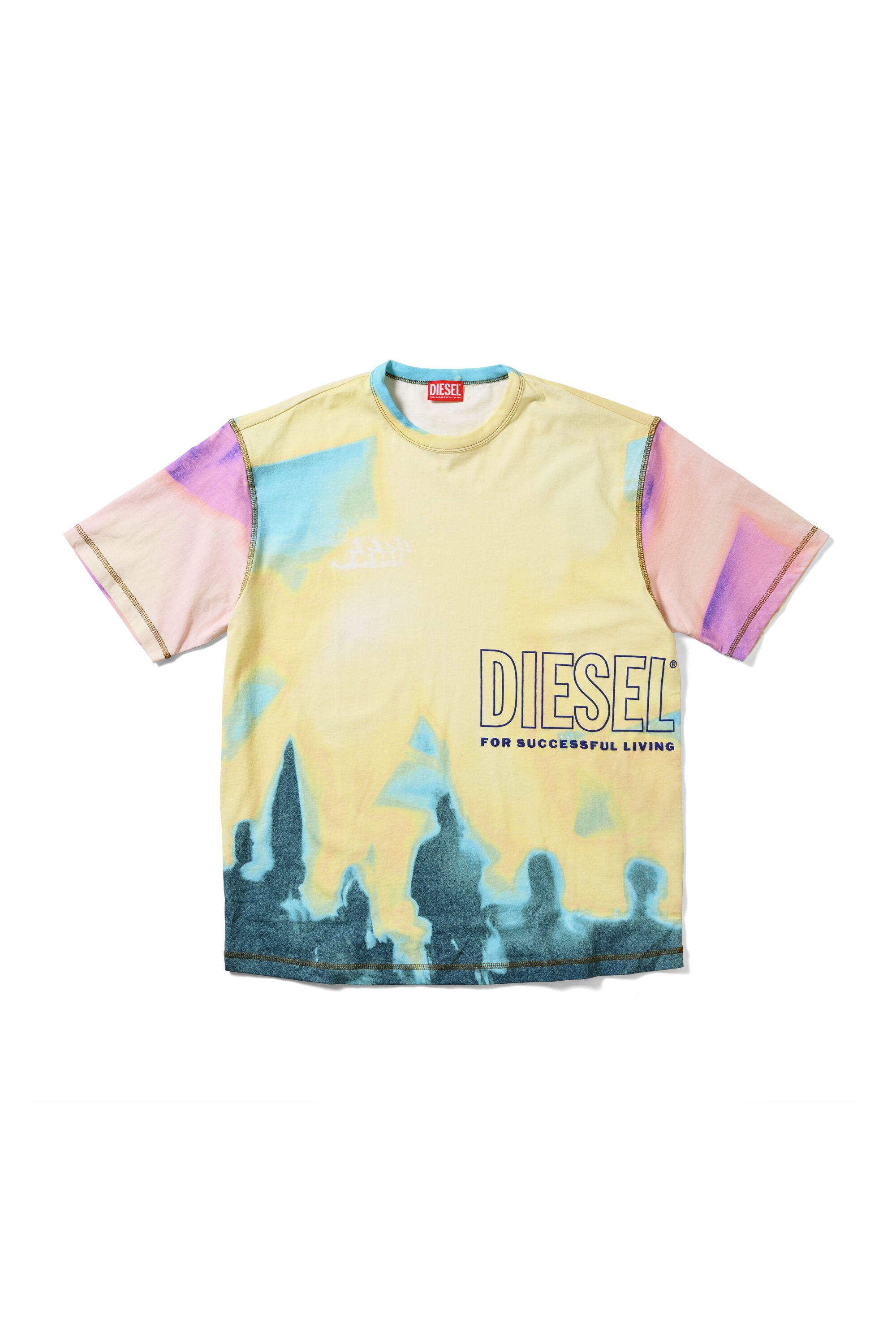 Diesel - T-SHIRT, Male's T-SHIRT in Yellow - 1