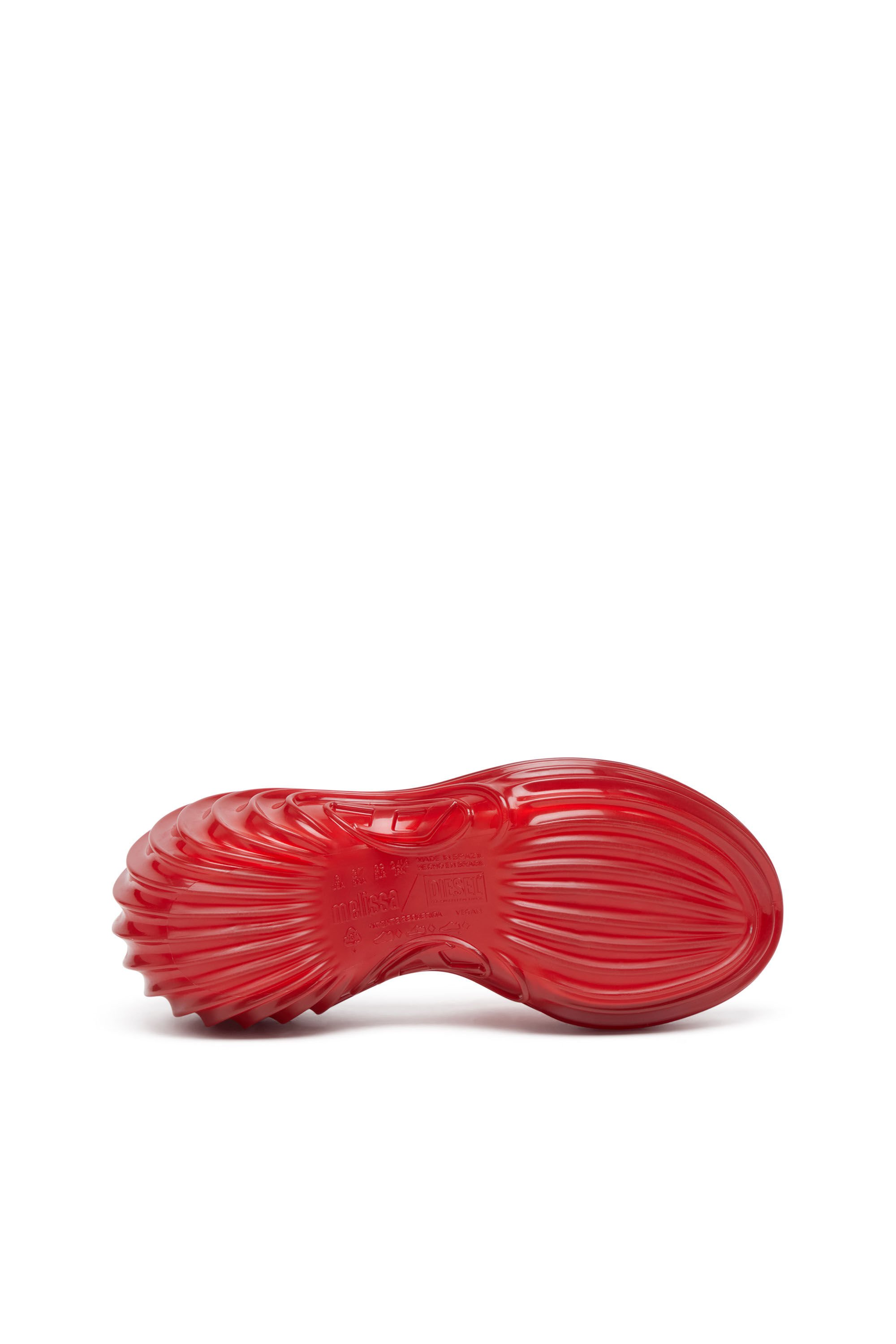 Diesel - MELISSA QUANTUM PLATFORM, Female's Platform mule in Melflex® in レッド - 5