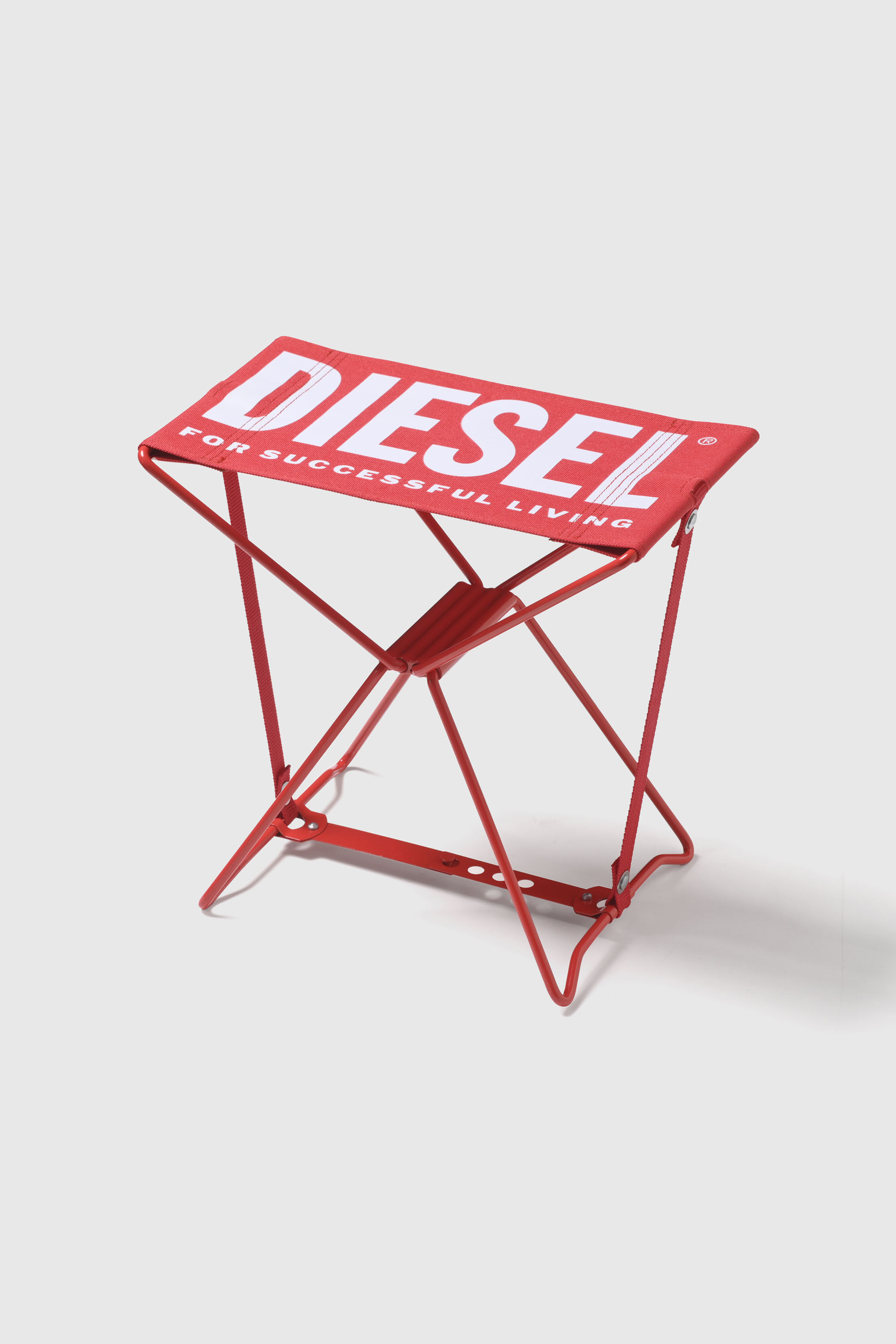 Diesel - FOLDING MINI CHAIR, Unisex's FOLDING MINI CHAIR in レッド - 1