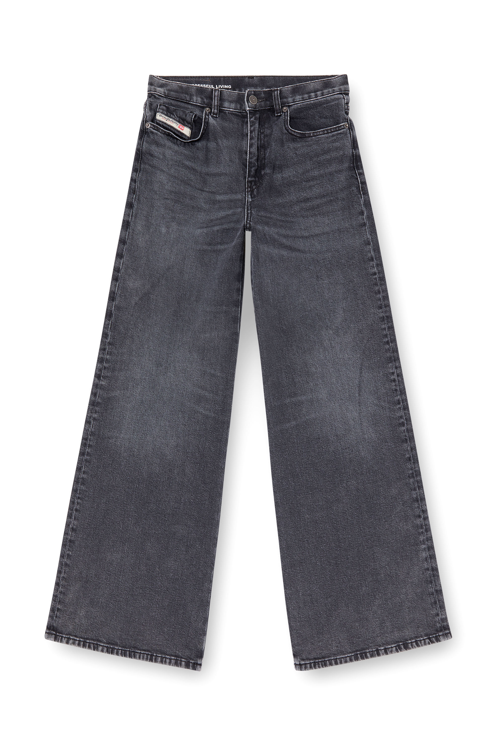 Diesel - Female's Flare Jeans 1978 D-Akemi 0CLBG, ブラック/ダークグレー - 2