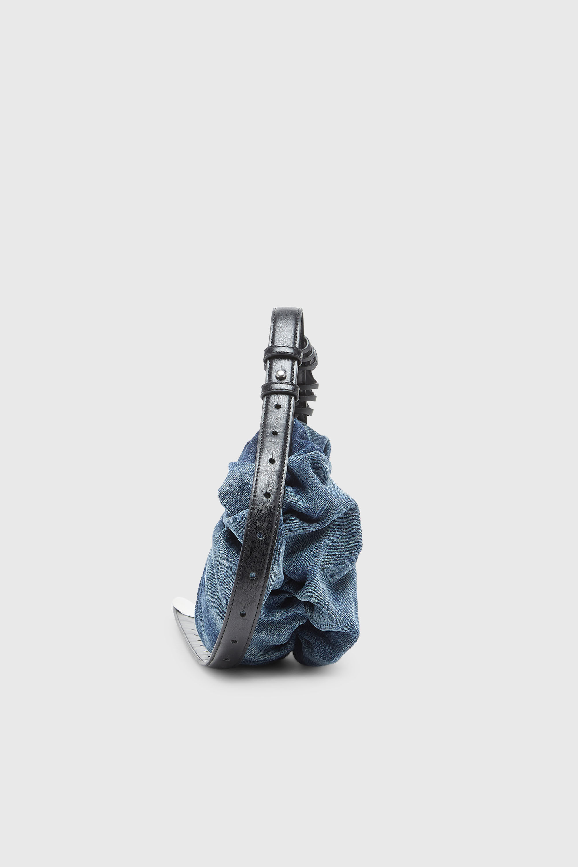 GRAB-D HOBO S ホーボーバッグ S｜ブルー｜ウィメンズ｜DIESEL