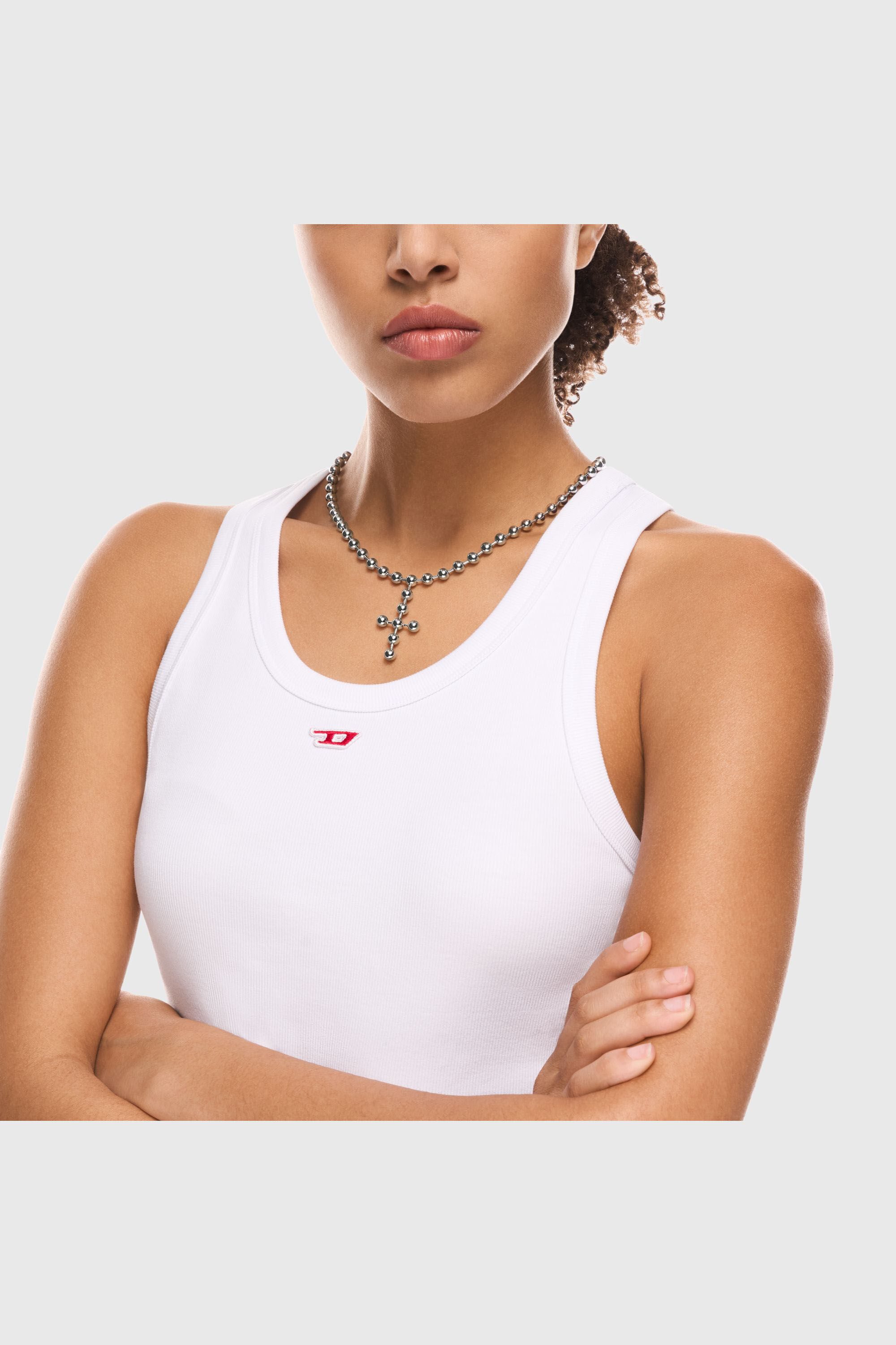 Diesel - DX167440 JEWELLERY, Unisex's ネックレス in シルバー - 3