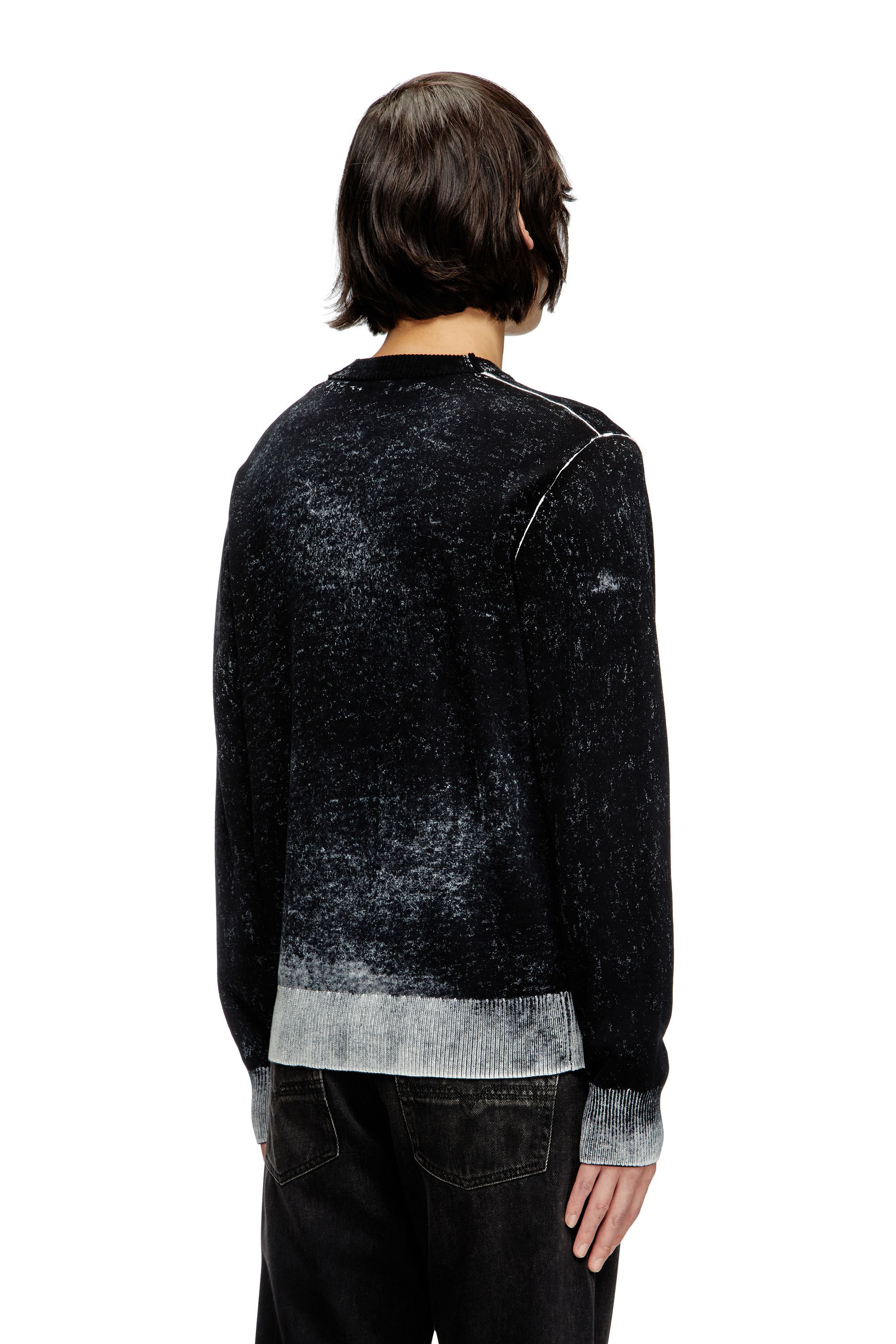 Diesel - K-LARENCE-B, Male's ニット in ブラック - 5