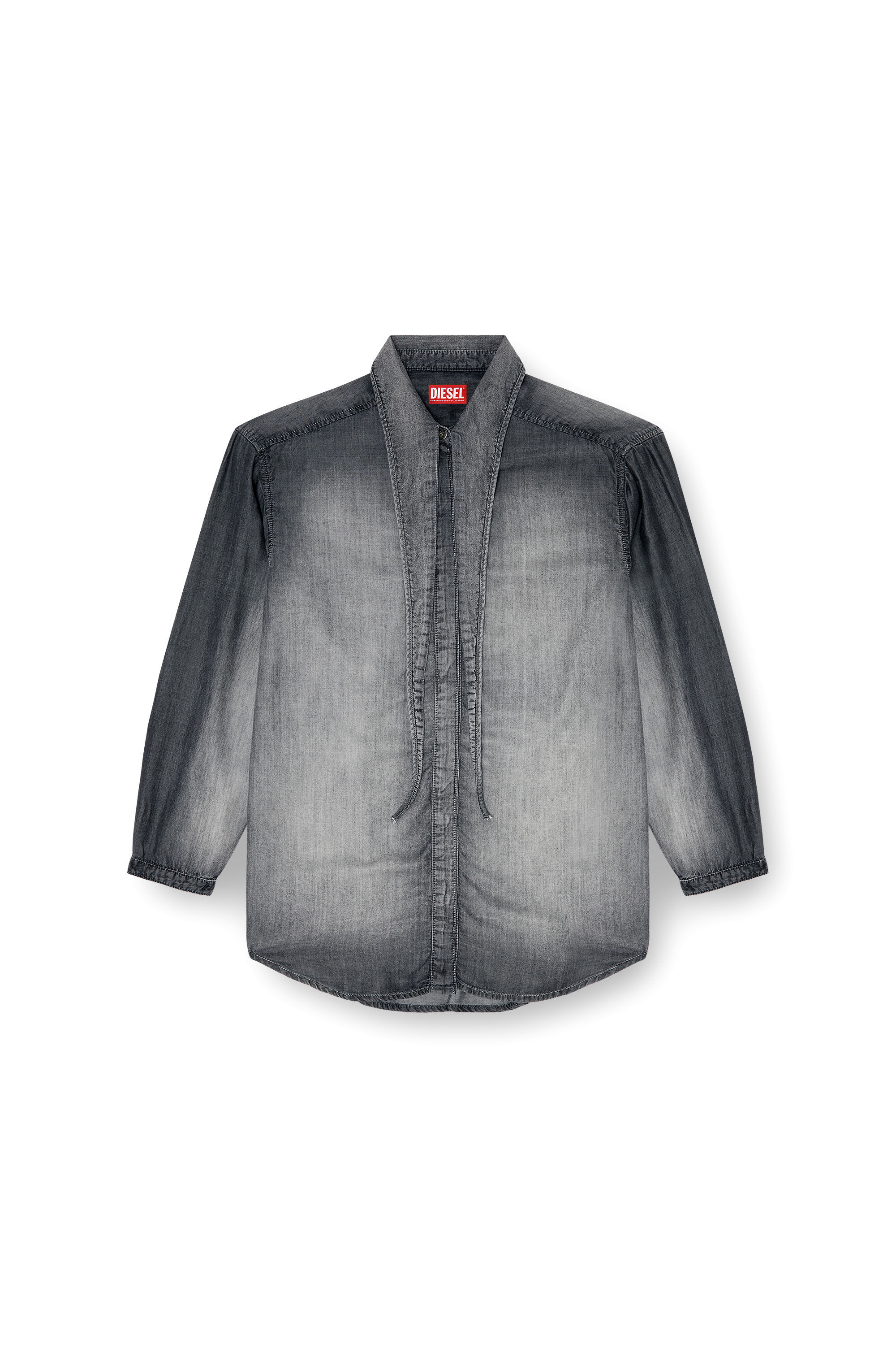 Diesel - DE-ARVEN-S, Female's デニムシャツ in グレー - 2