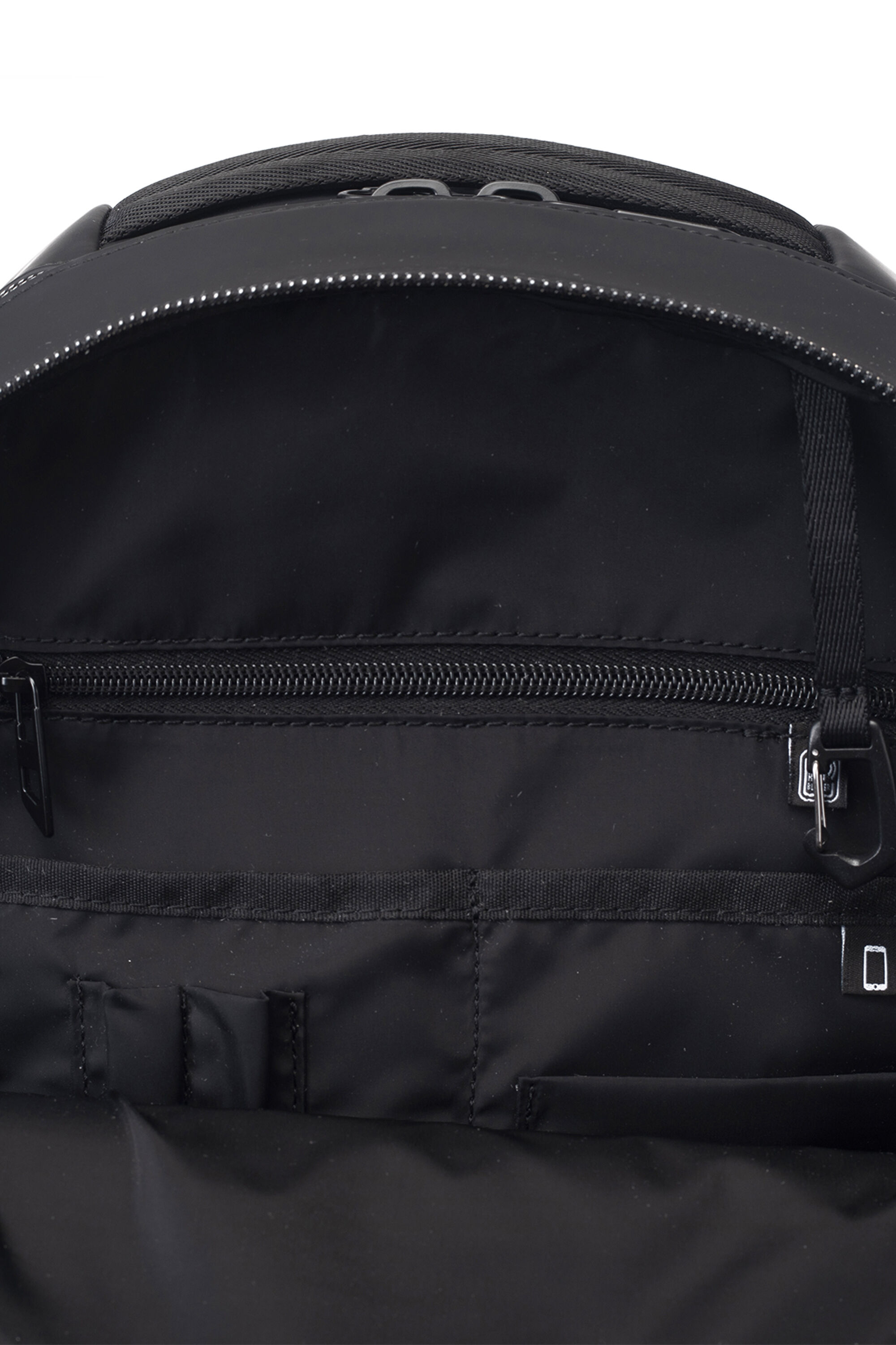 Diesel - DIESEL ALUMINUM BACKPACK DSB003, Unisex's Functional business backpack in ブラック - 6