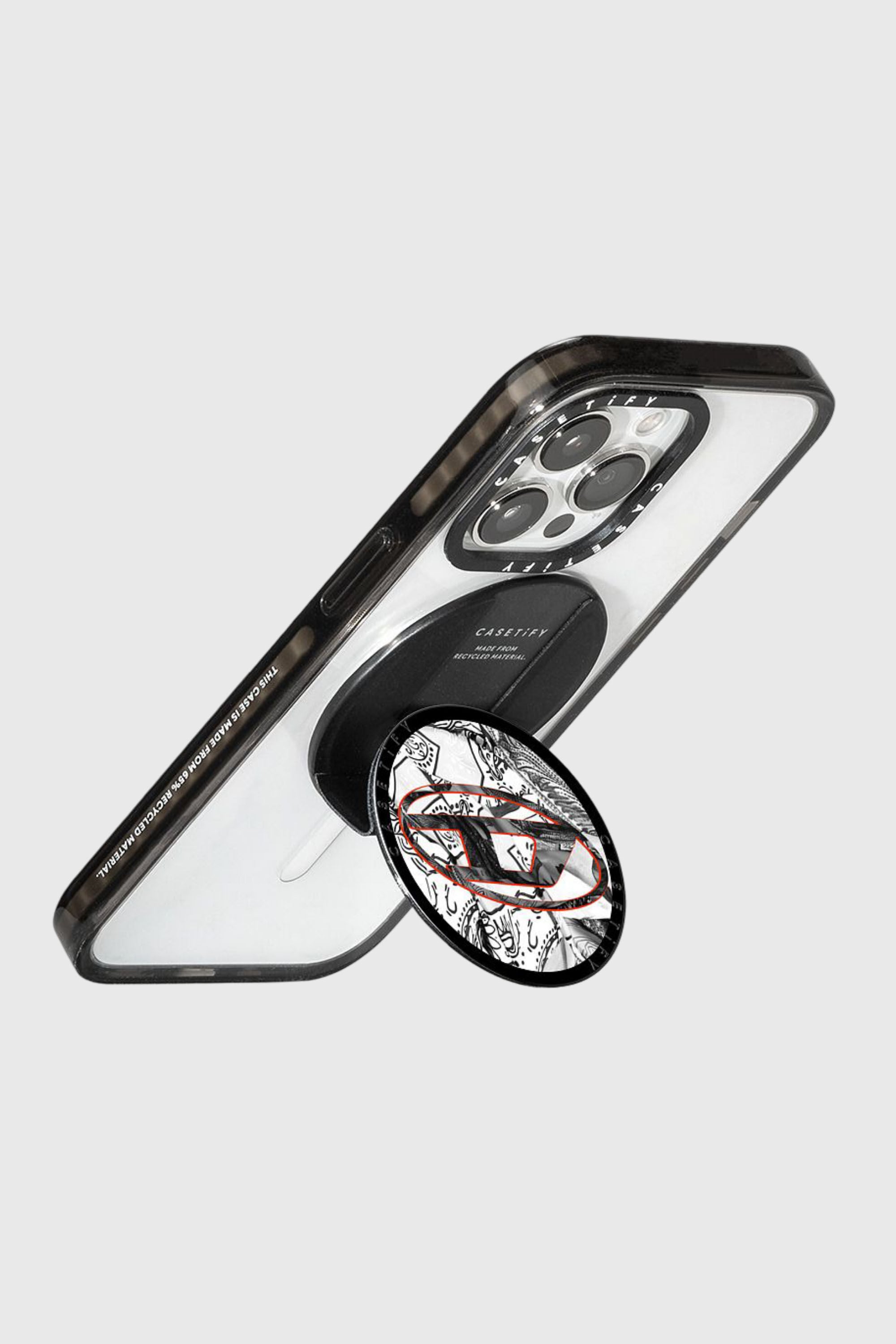 Diesel - 60349 CASETIFY GRIP STAND, Unisex's UNIVERSAL in マルチカラー/ブロック - 4
