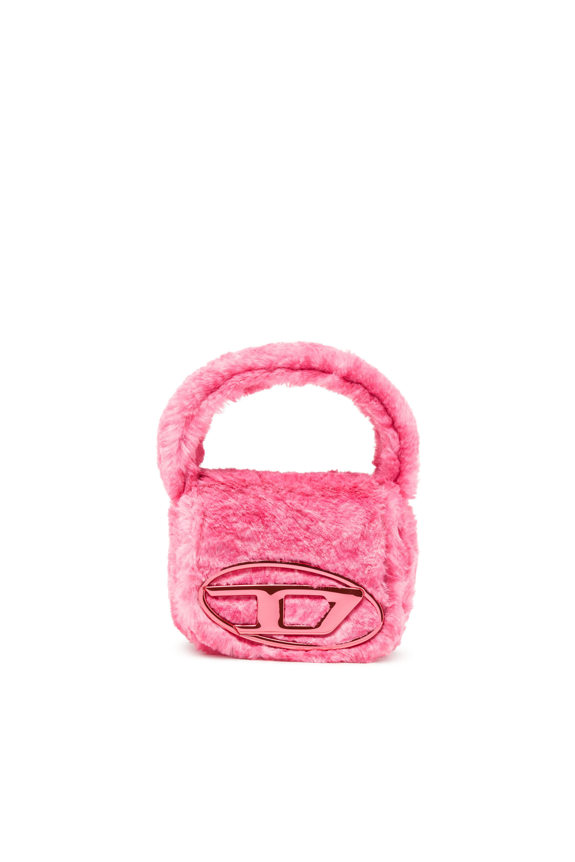 Diesel - 1DR XS, Female's 1DR Xs-Fluffy iconic mini bag in ピンク / ホワイト - 1