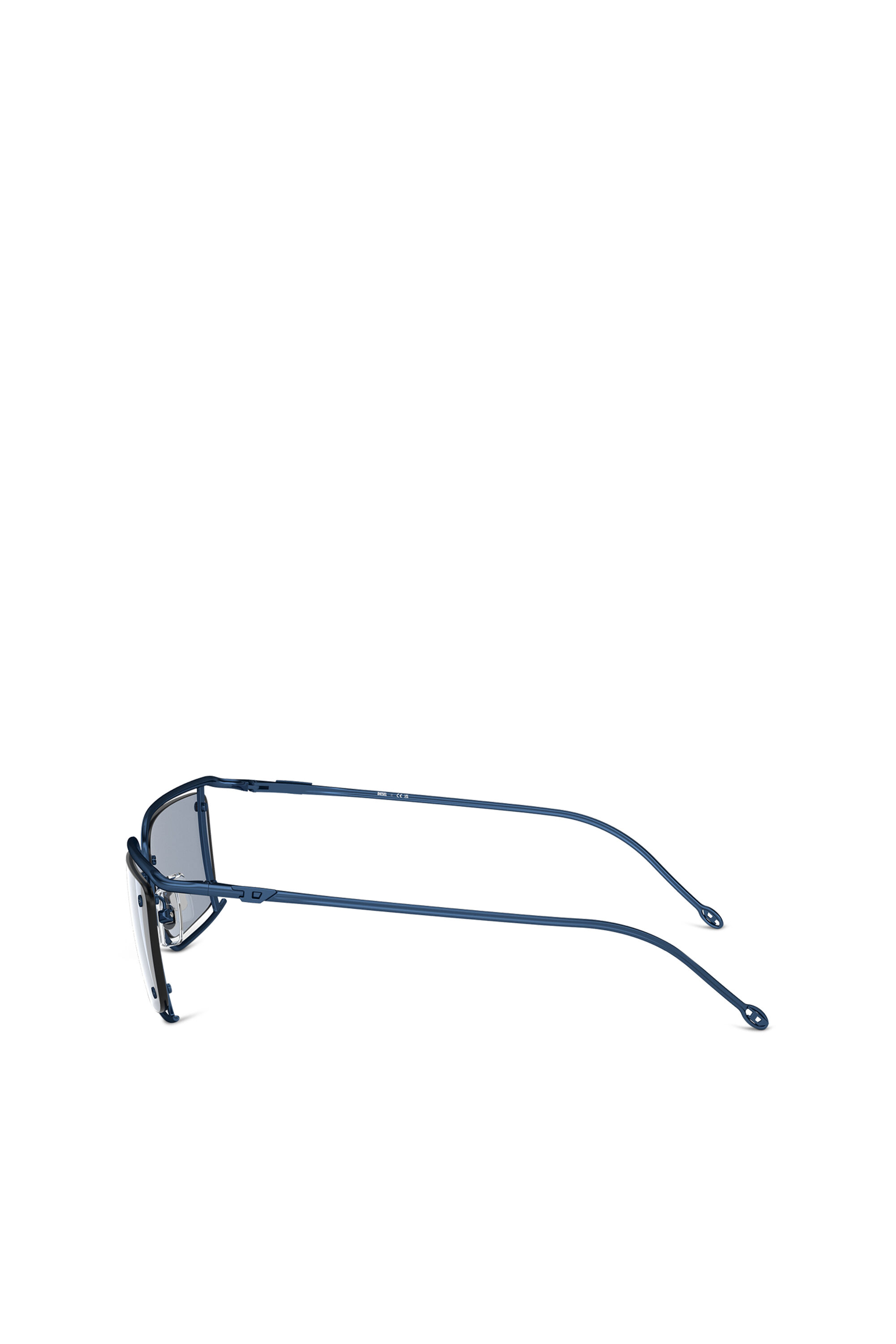 Diesel - 0DL1002, Unisex's サングラス in ブルー - 2