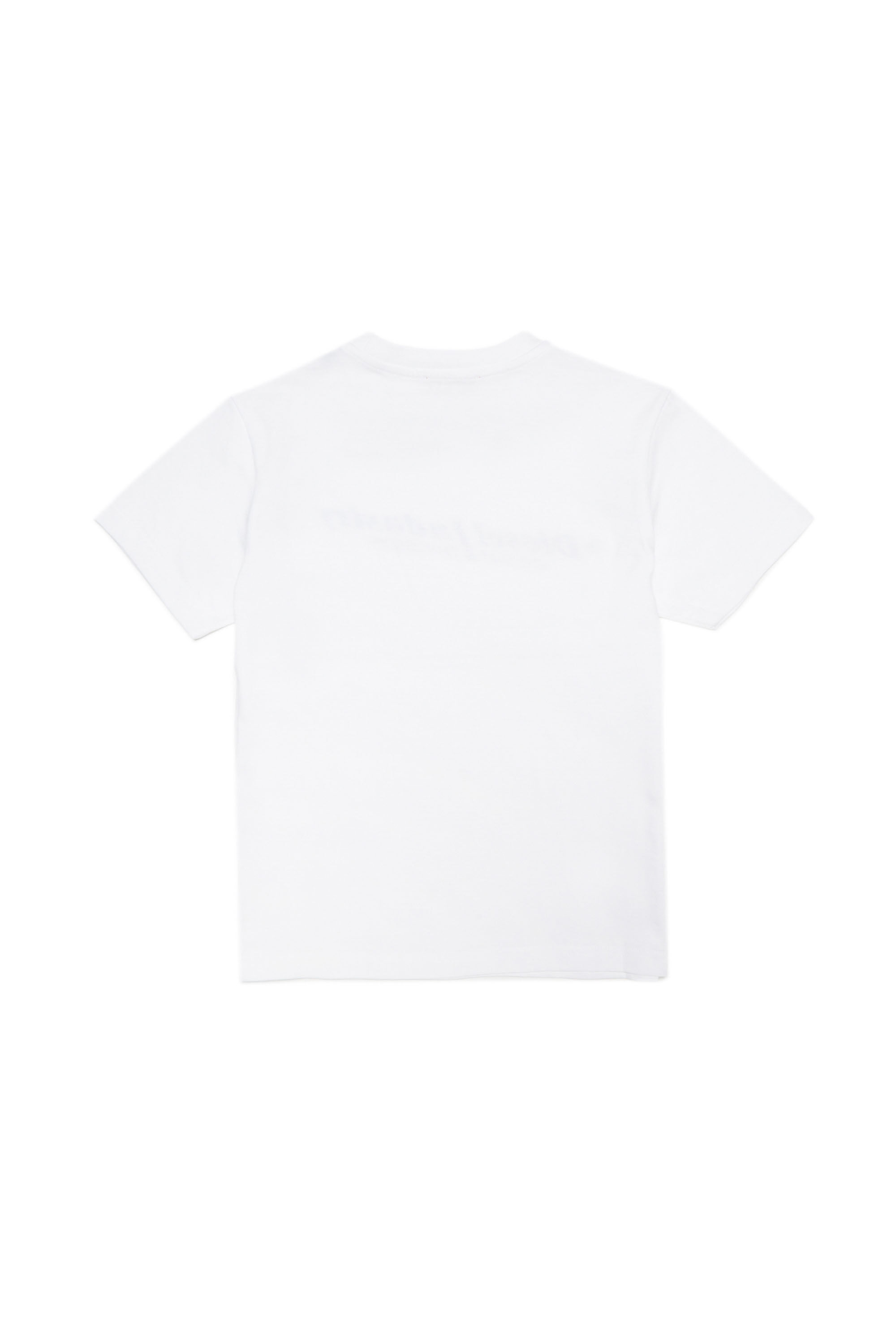 Diesel - TDIEGORIND, Male's キッズ Tシャツ ロゴ in ホワイト - 2