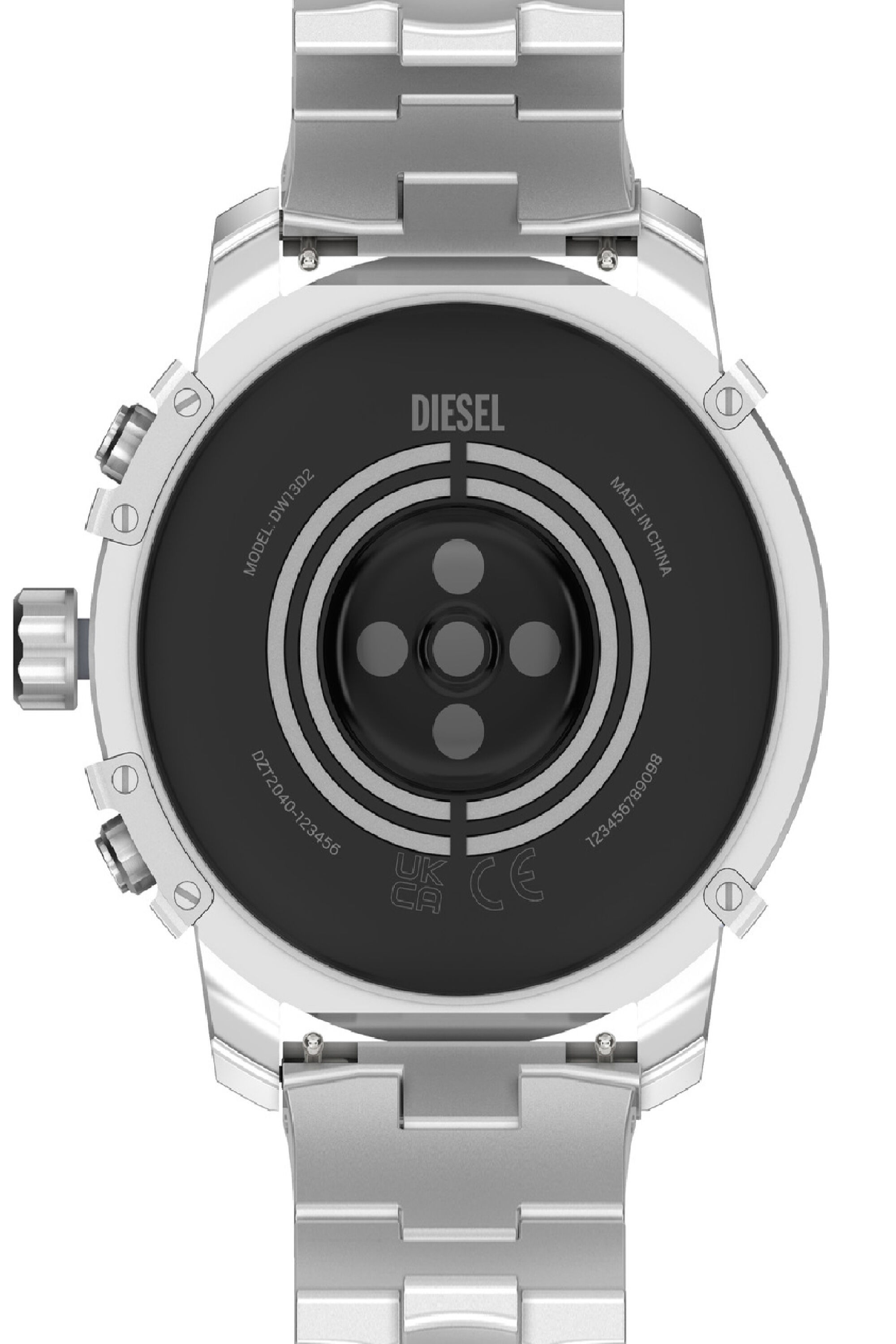 Diesel - DZT2040, Male's スマートウォッチ in シルバー - 4