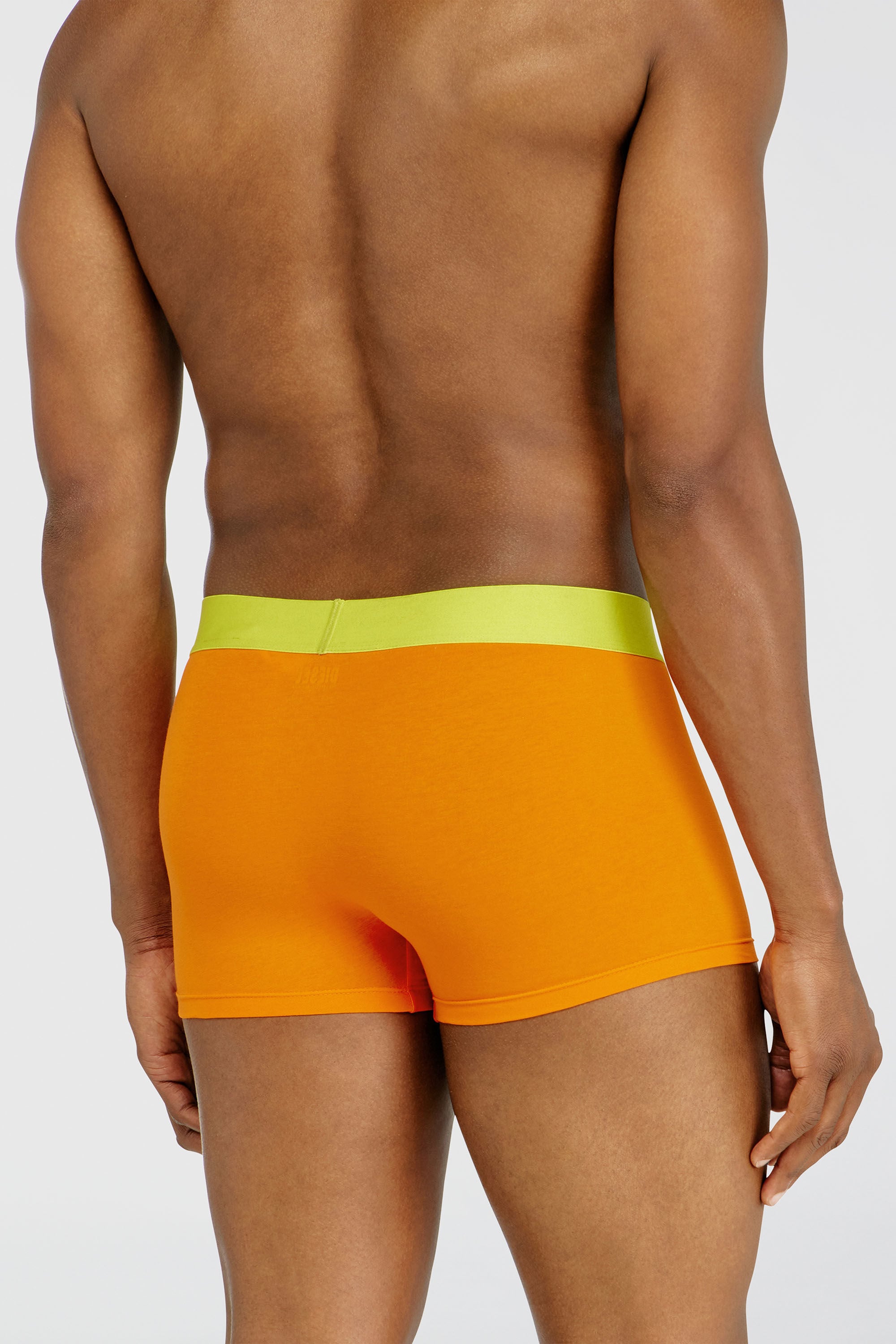 Diesel - DAMIEN-D-POP-3PACK-40, Male's ボクサーパンツ 3枚パック in オレンジ/イエロー - 4