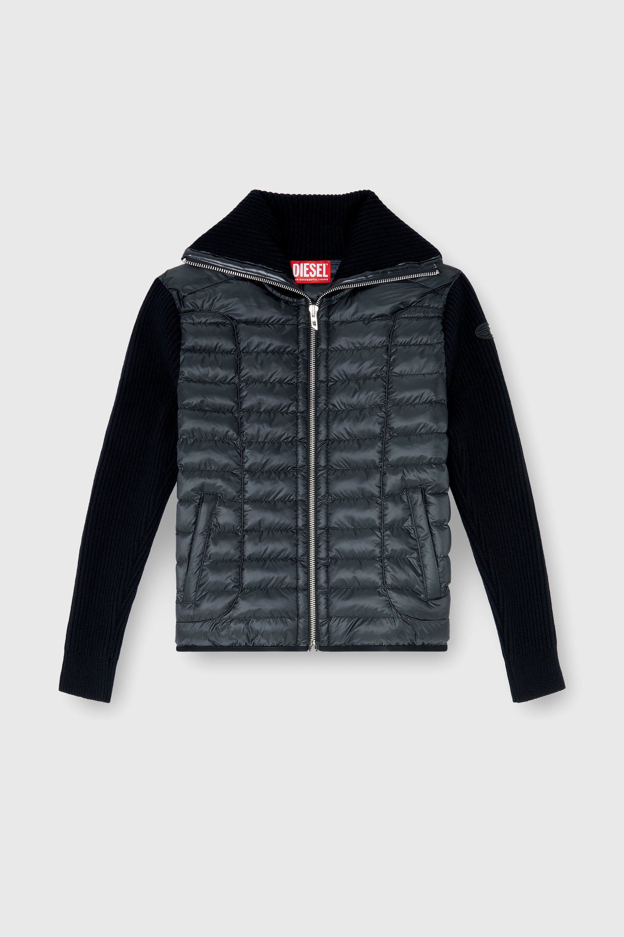 Diesel - W-SAYER, Male's ジャケット in ブラック - 2