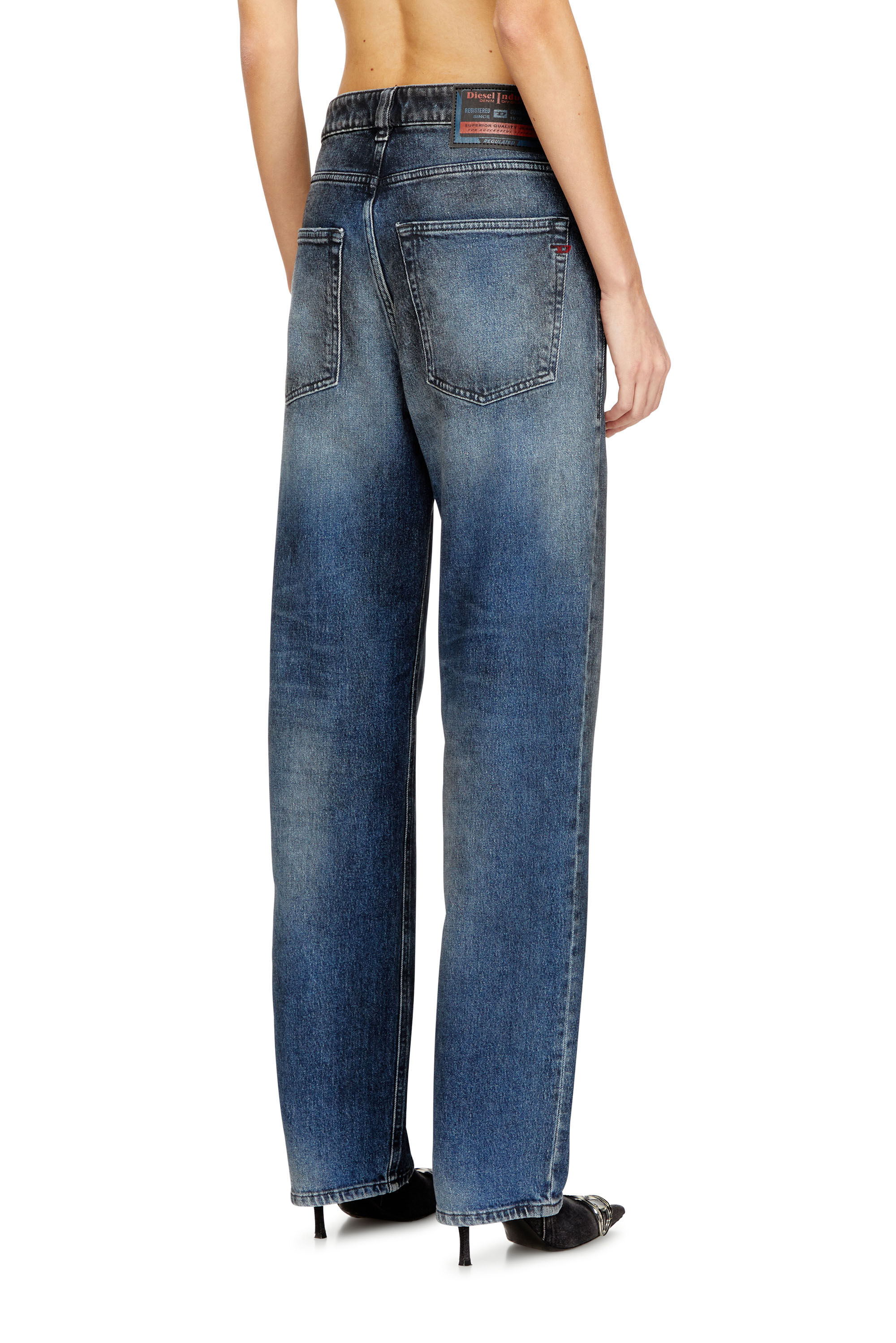 Diesel - Female's Regular Jeans 1988 D-Ark 09N53, ミディアムブルー - 3
