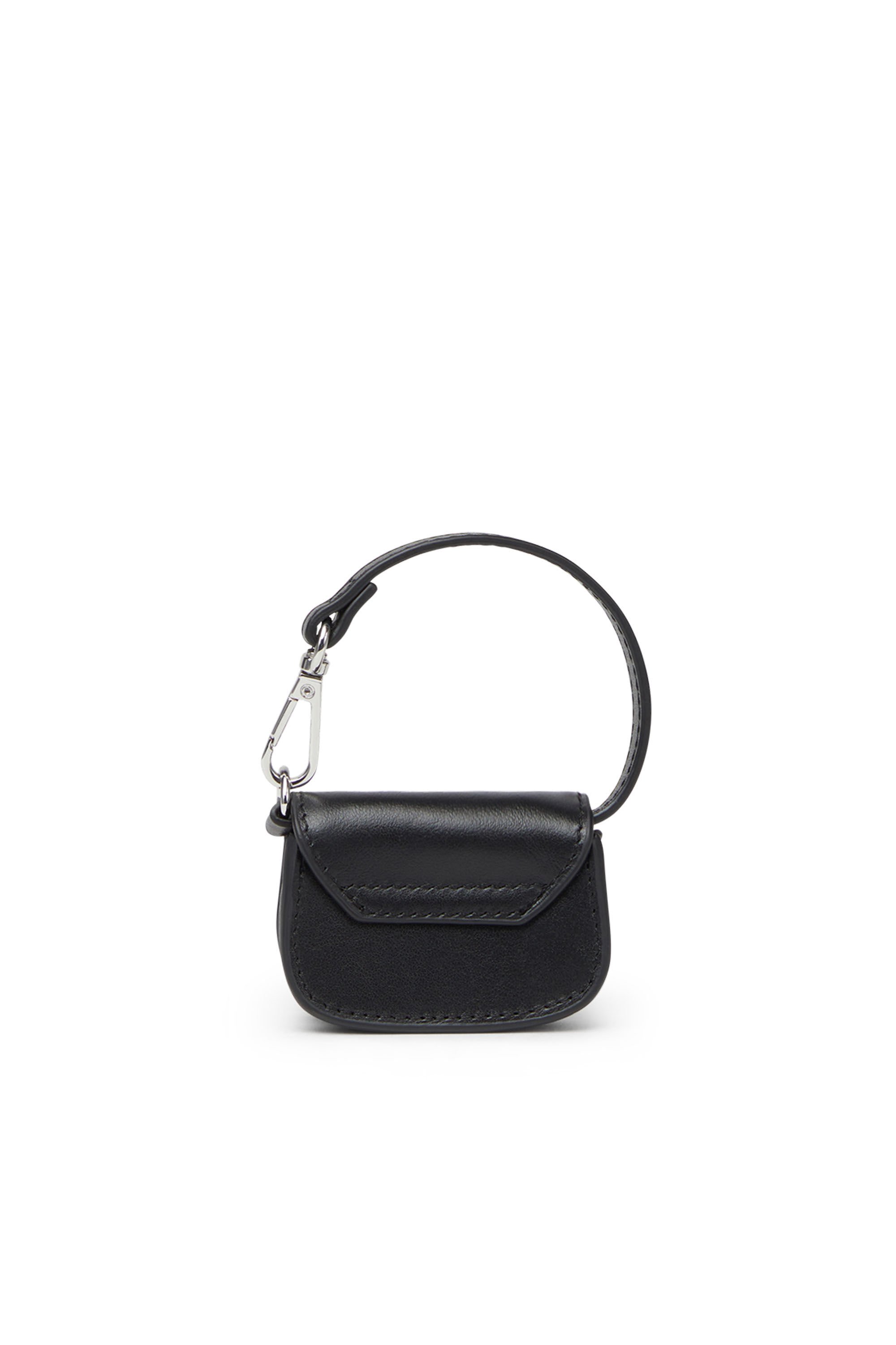 Diesel - 1DR MICRO, Female's カウレザー マイクロウォレット in ブラック - 2