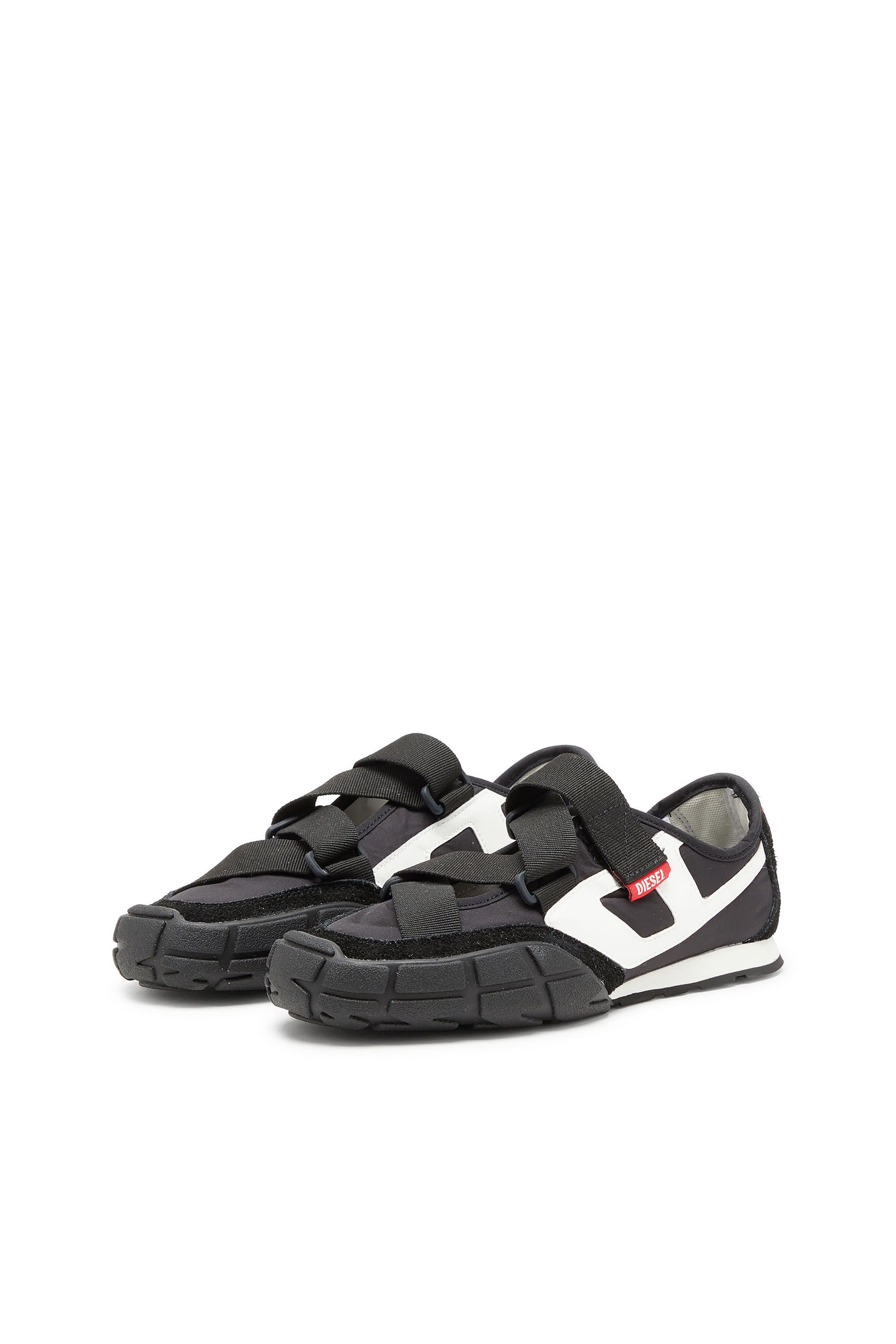 Diesel - S-PAGODHA SLIP-ON W, Female's スニーカー in ブラック/ホワイト - 8
