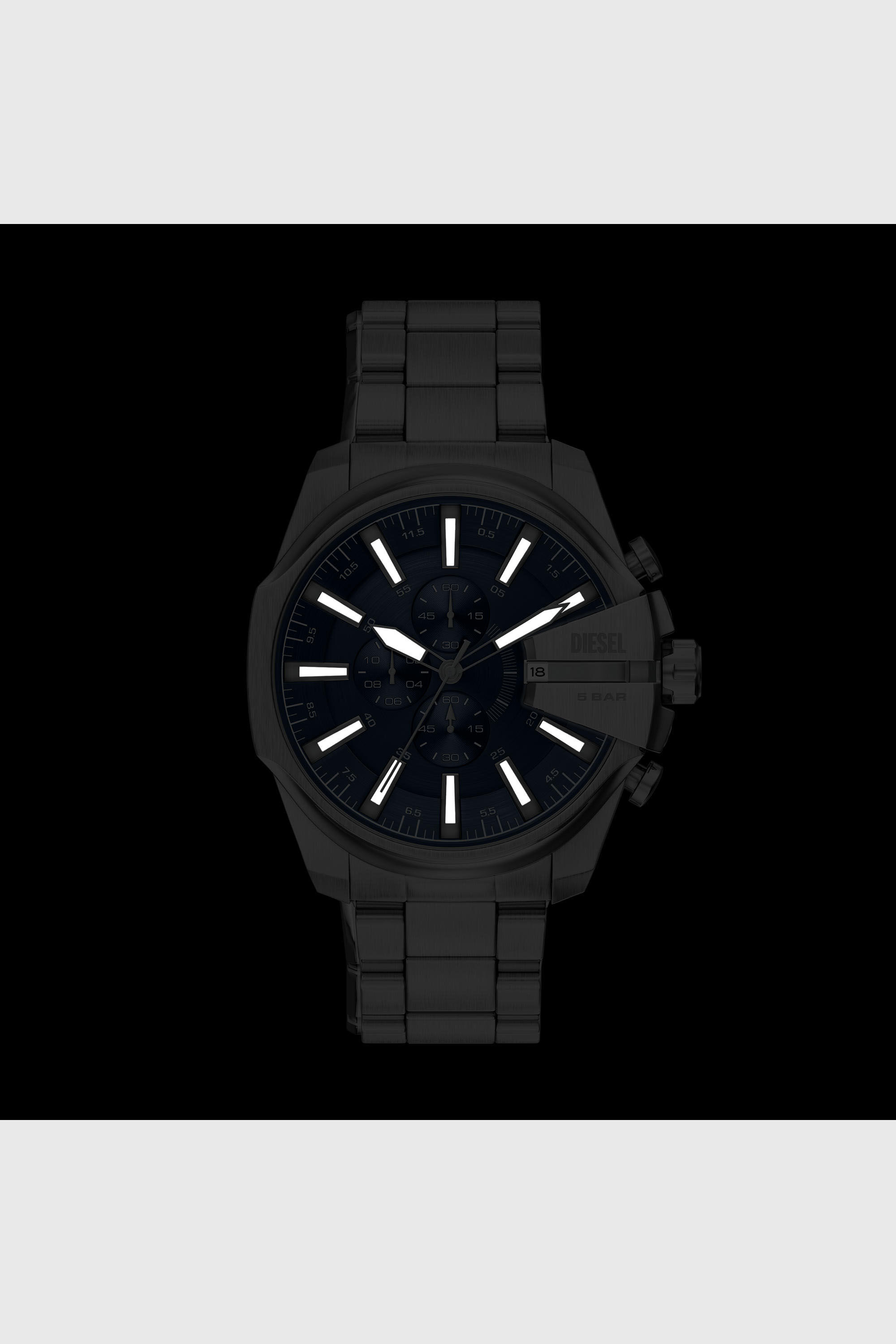 Diesel - DZ4721 WATCH, Male's 時計 in シルバー - 6
