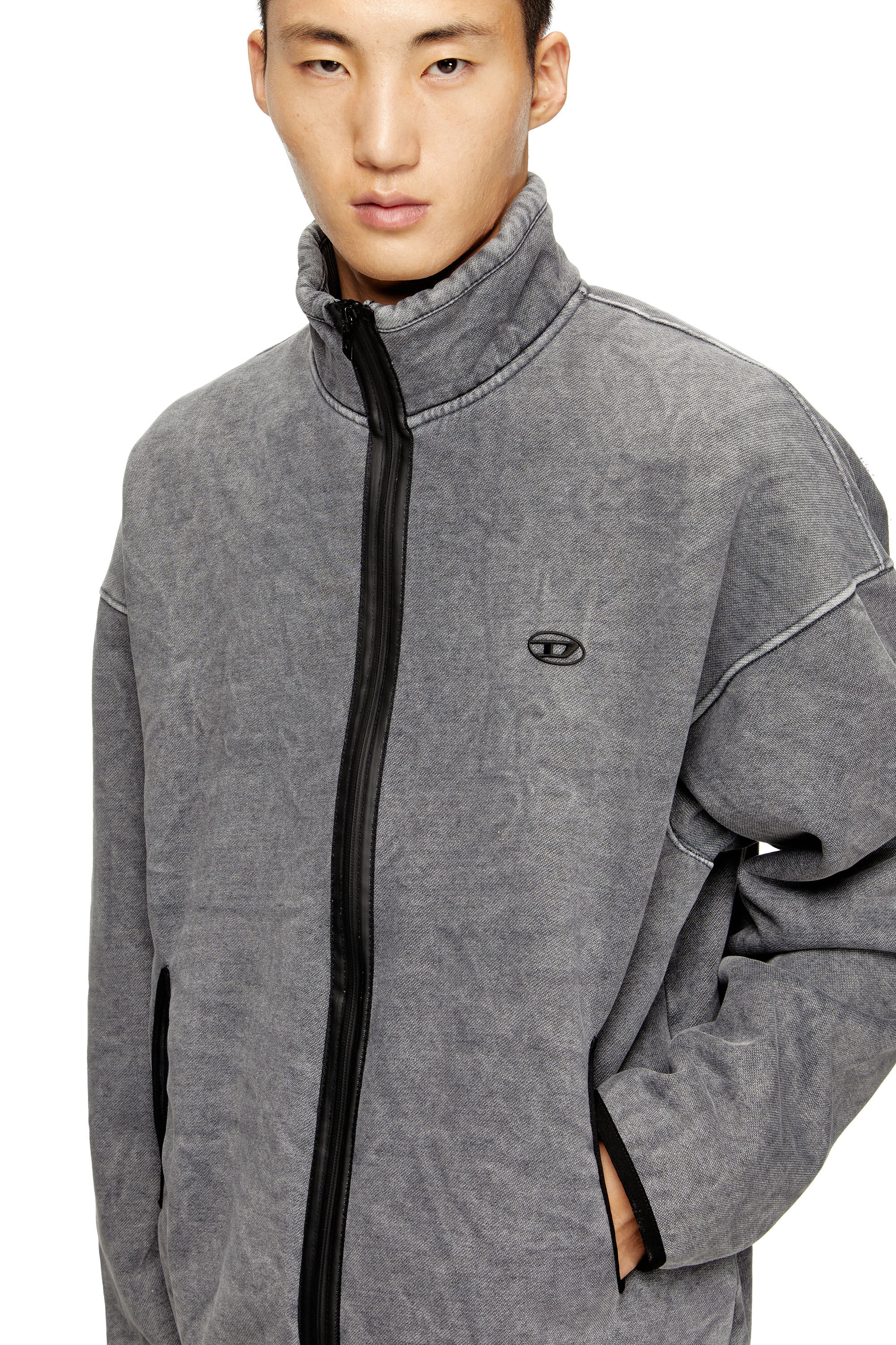 Diesel - S-BATY-NEW, Male's ジャケット in グレー - 4