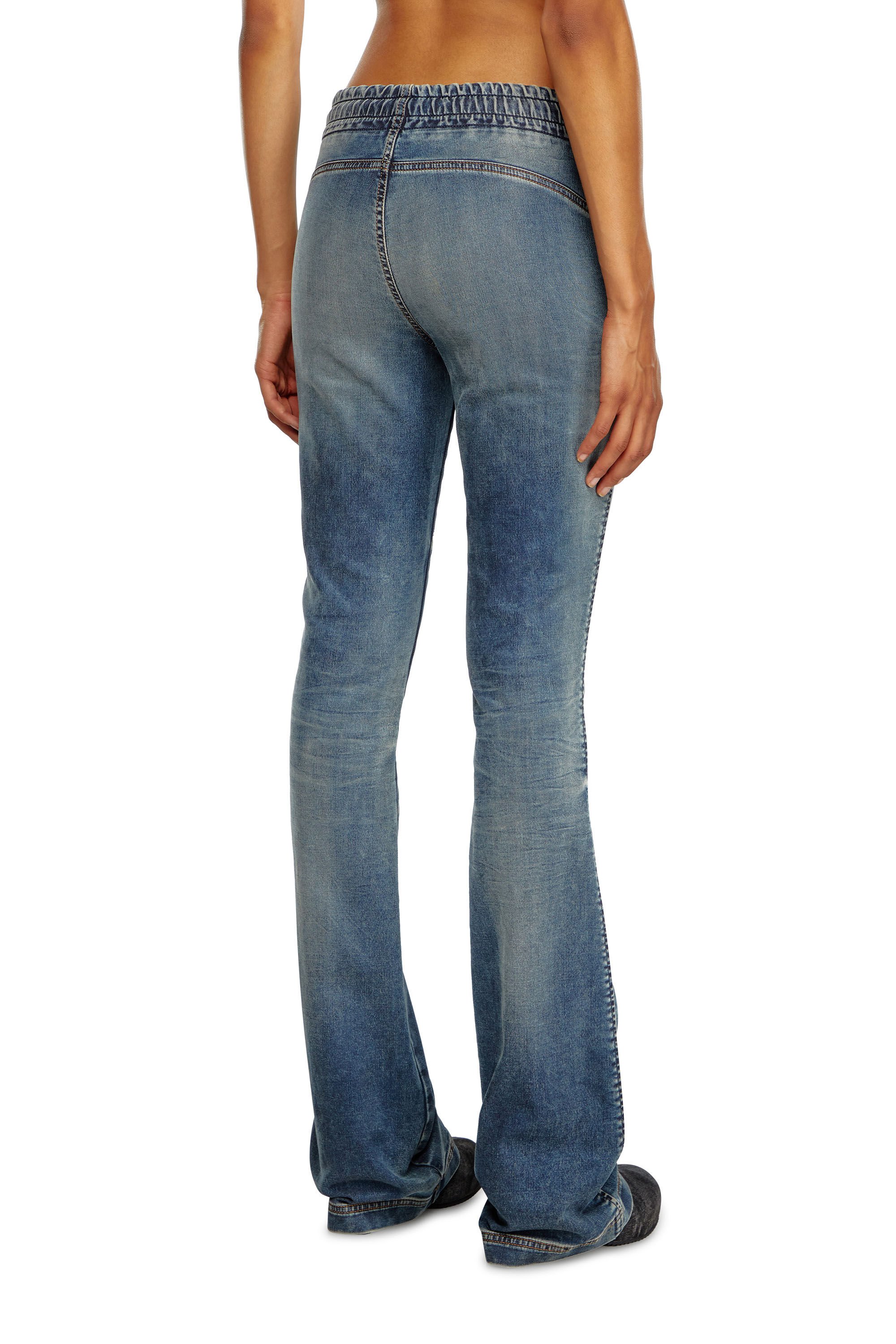 Diesel - Female's Bootcut 2069 D-Ebbey Joggjeans® 068LZ, ミディアムブルー - 5