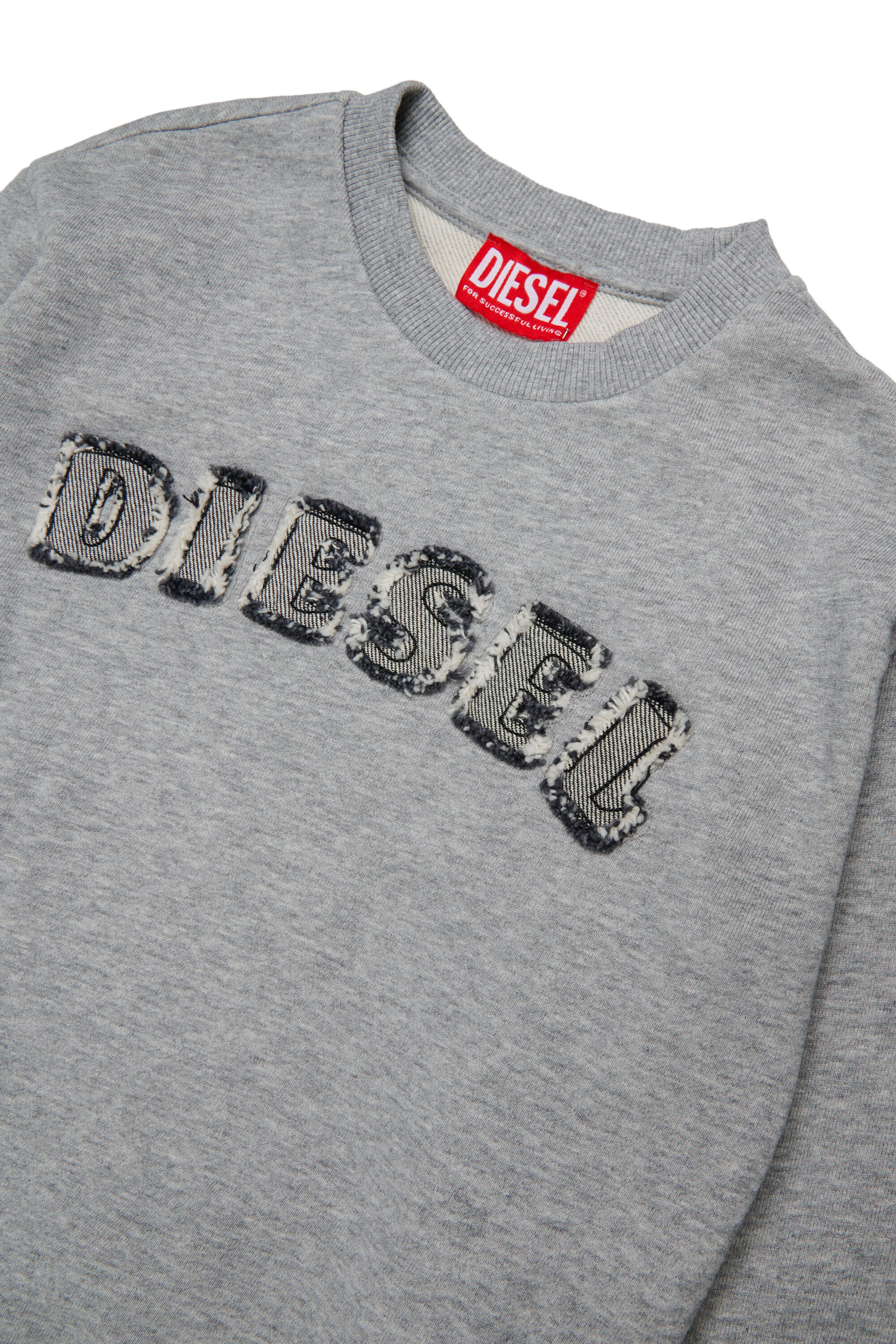 Diesel - SJEANS OVER, Male's スウェット in グレー - 3