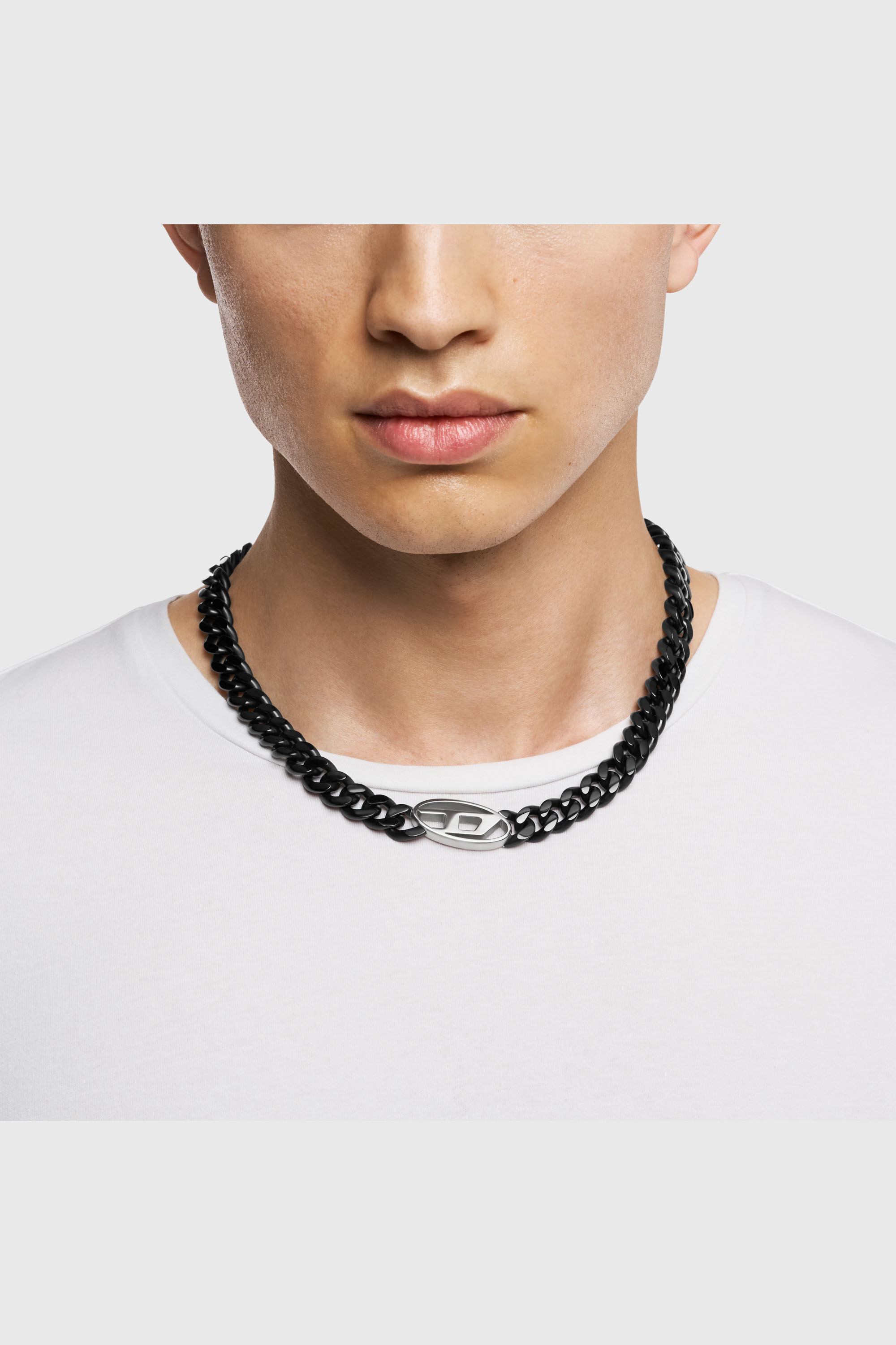 Diesel - DX1610931, Unisex's ネックレス in ブラック - 4