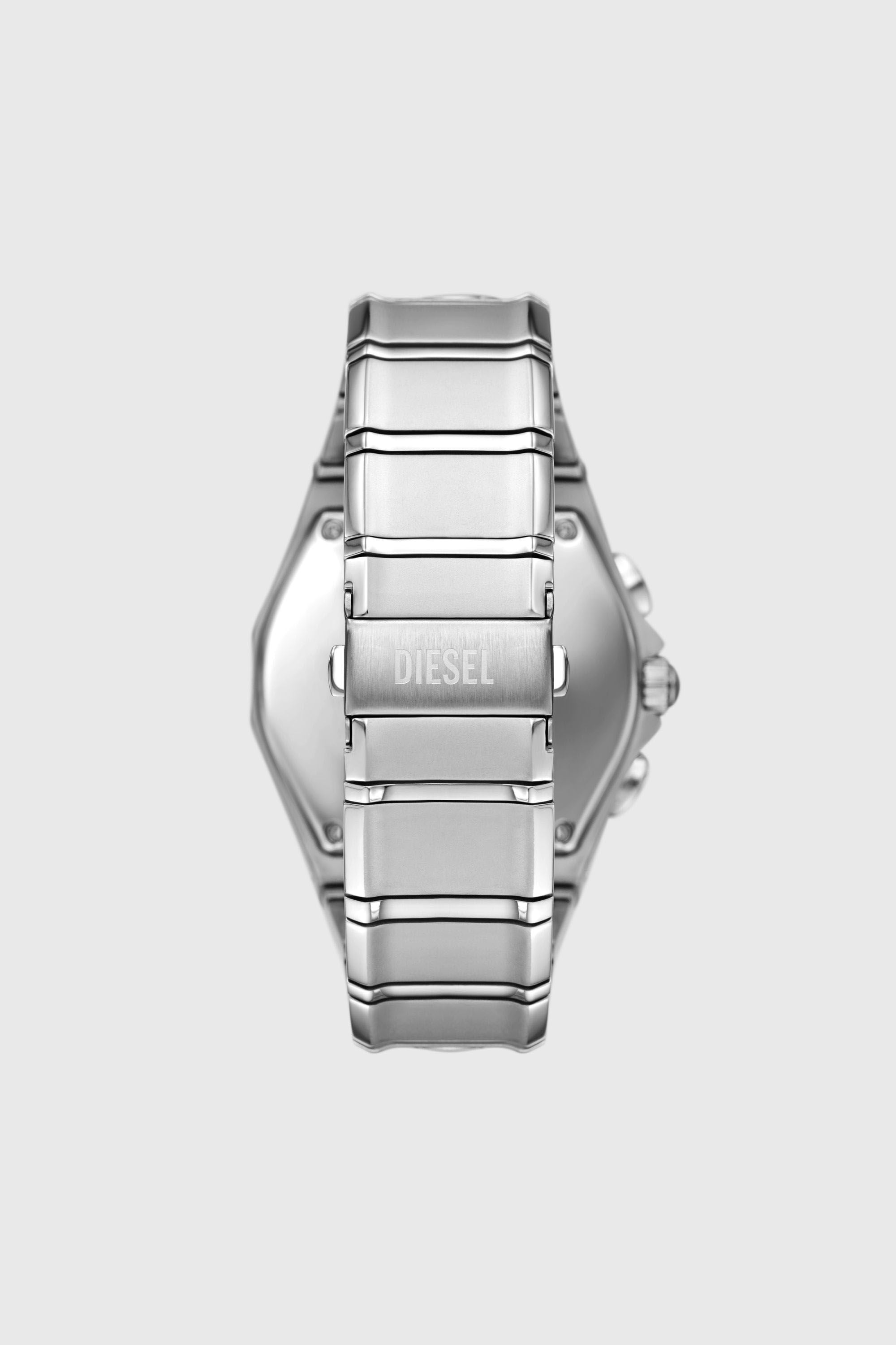 Diesel - DZ4694 WATCH, Male's D-Curve stainless steel watch in シルバー - 2