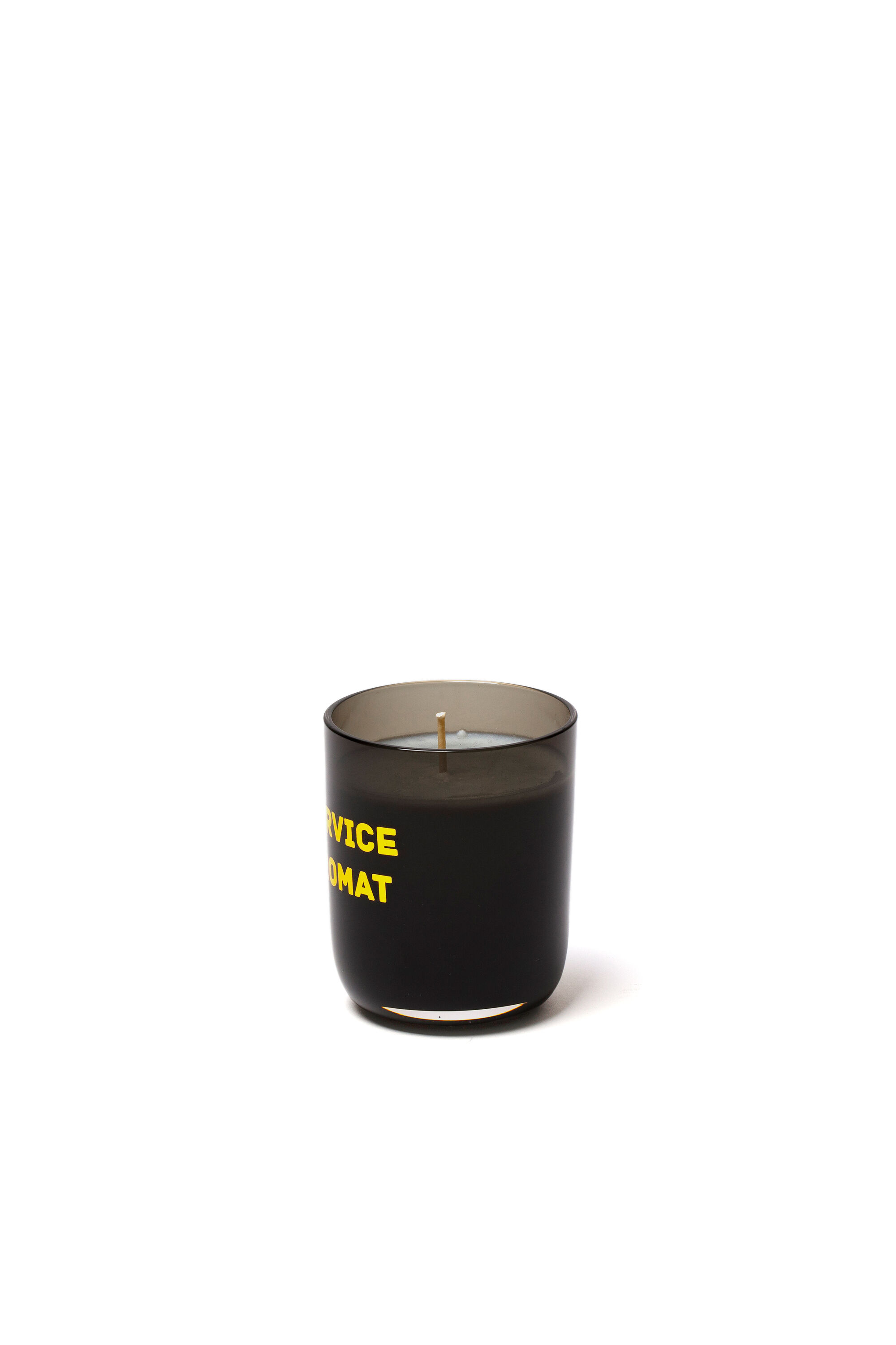 Diesel - 11170 HOME SCENTS, Unisex's Candle in glass jar "memories-self service laundromat" in ブラック/イエロー - 2