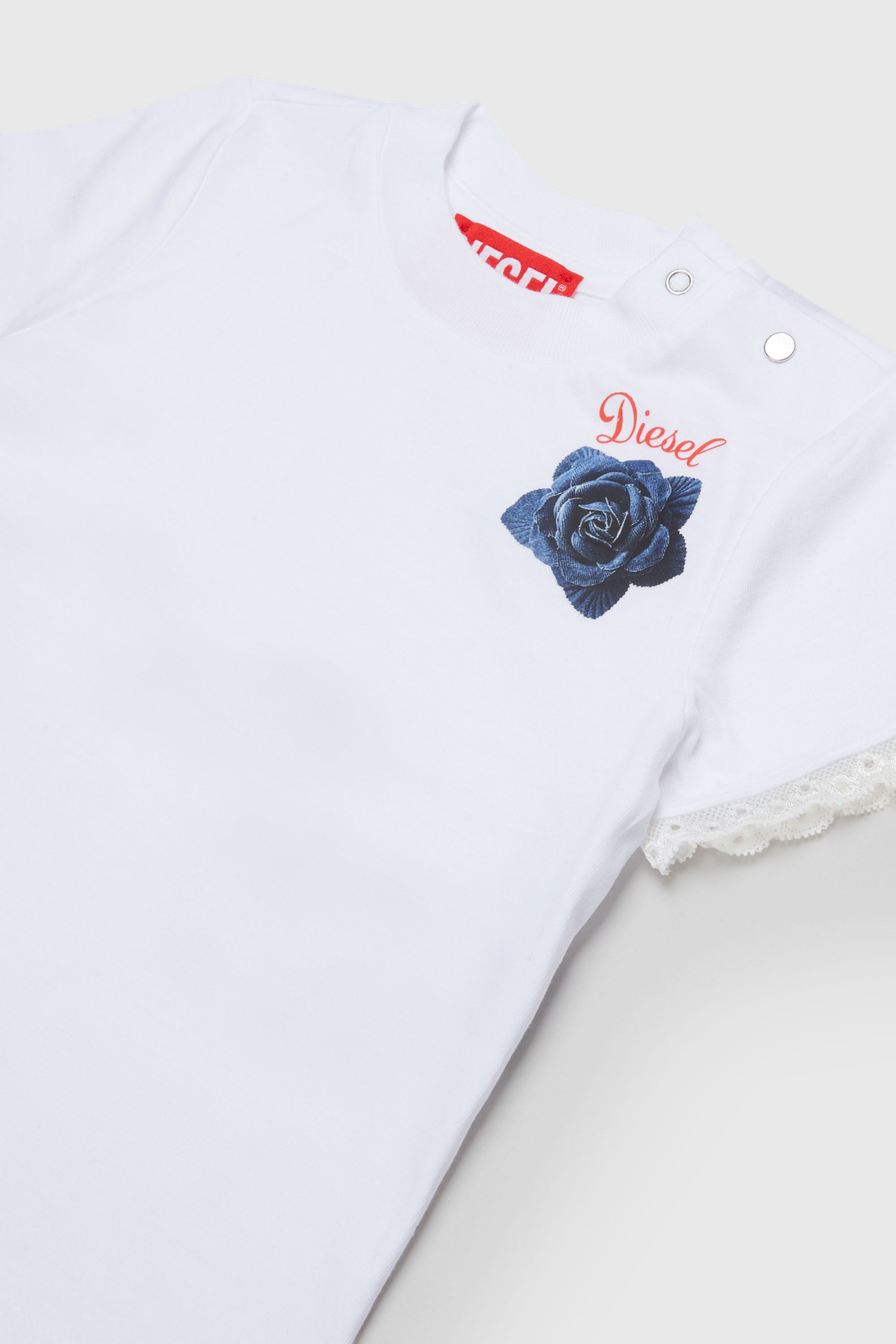 Diesel - TROSEZB, Female's Tシャツ in ホワイト - 3