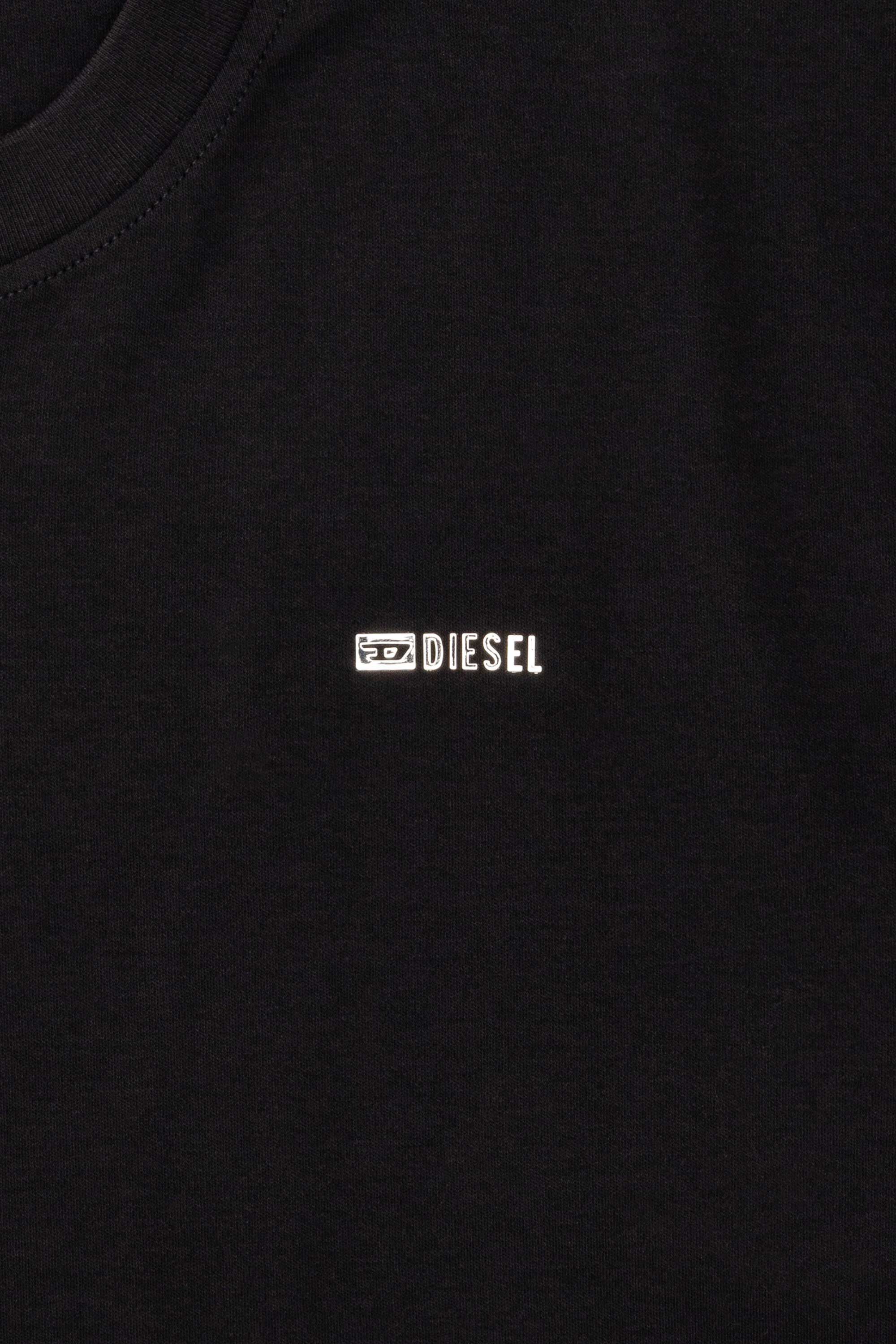 Diesel - T-ADJUST-MET, Male's Tシャツ in ブラック - 6