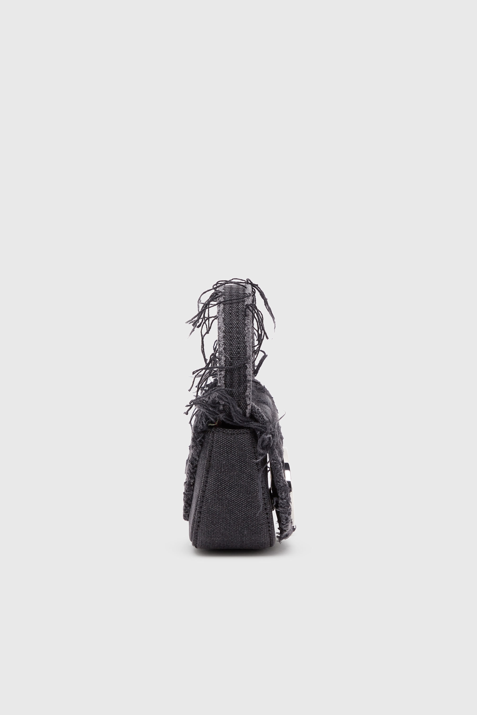 1DR XS 1DR XS-Iconic mini bag in canvas and leather｜ブラック
