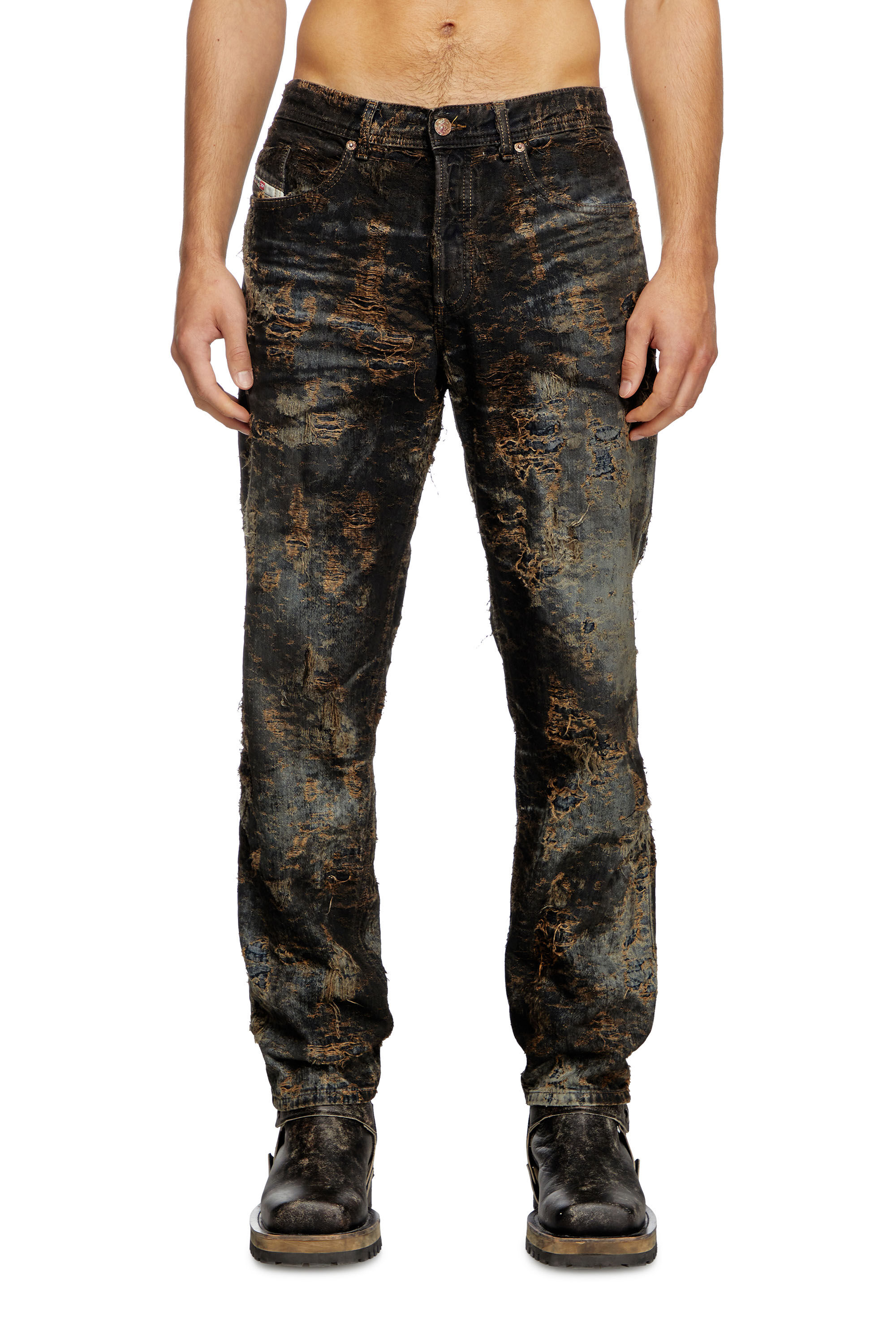 テーパード Jeans - 2023 D-Finitive | BLACK | メンズ | DIESEL