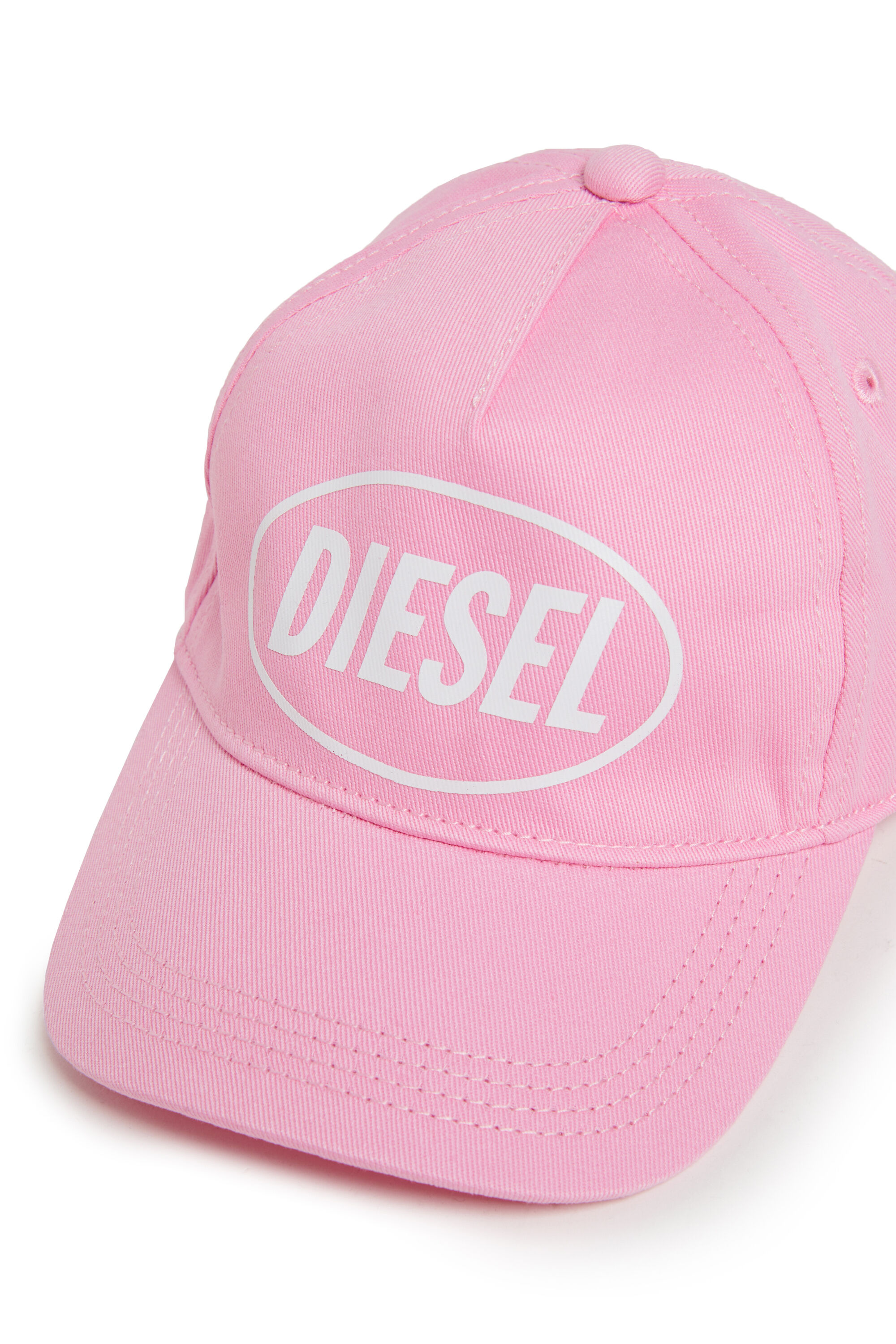 Diesel - FOLPYB, Unisex's ベースボールキャップ in ピンク / ホワイト - 3