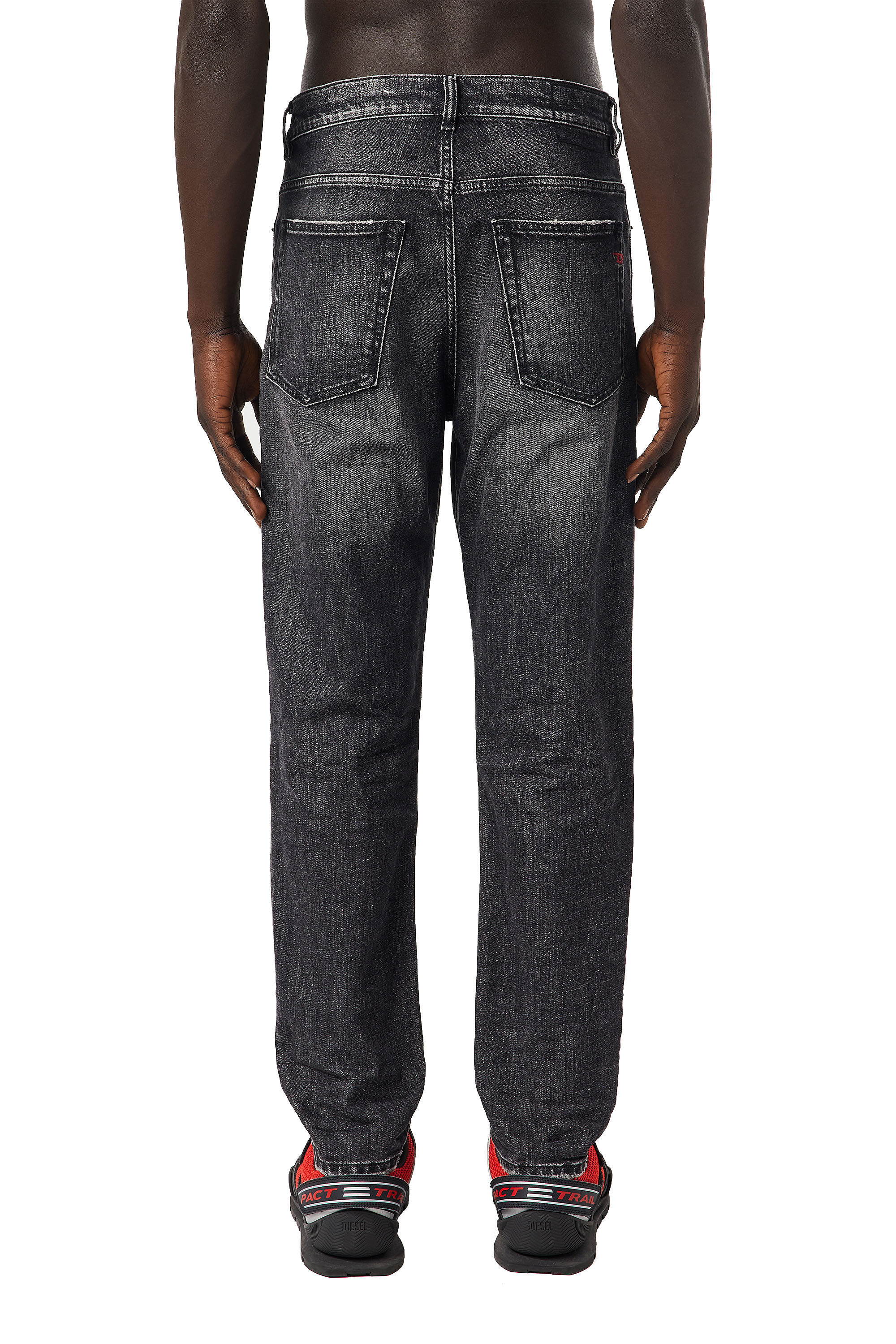 Diesel - 2005 D-Fining 09C75 Tapered Jeans, ブラック/ダークグレー - Image 5