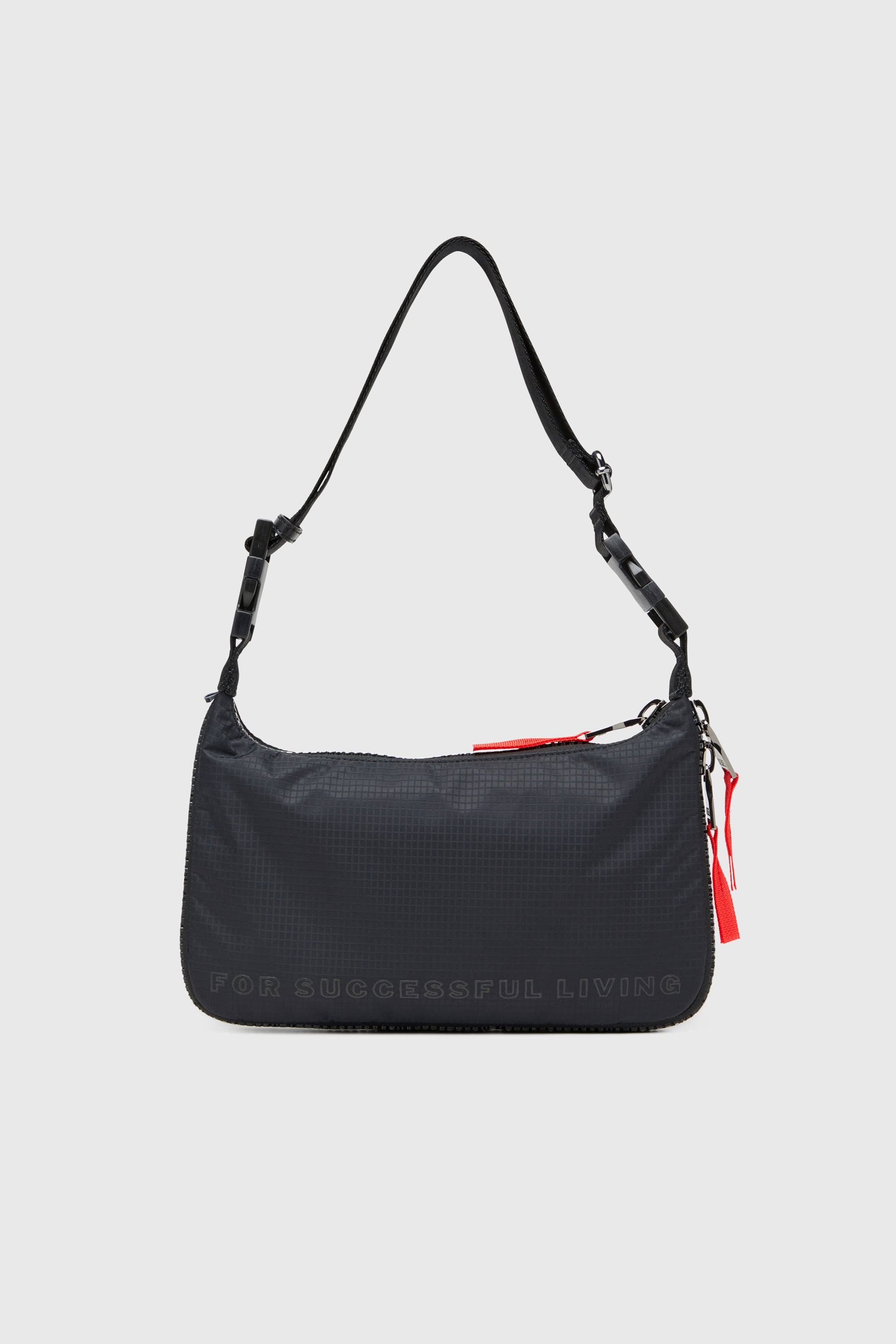Diesel - ZIP-D CROSSBODY BAG X, Unisex's ショルダーバッグ in ブラック - 3