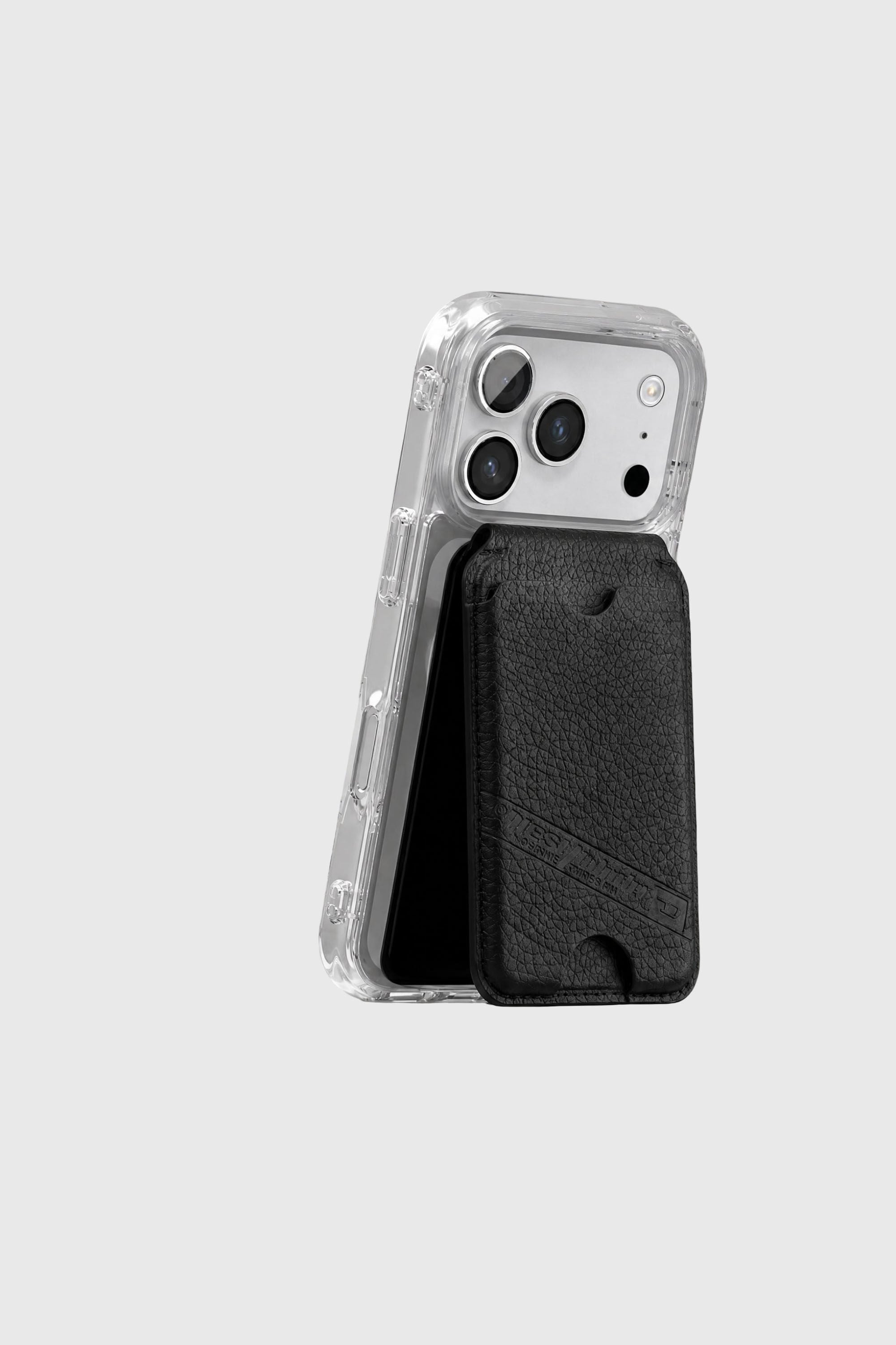 Diesel - 60649 CARD HOLDER, Unisex's Flag D MagSafe card holder in ブラック - 5