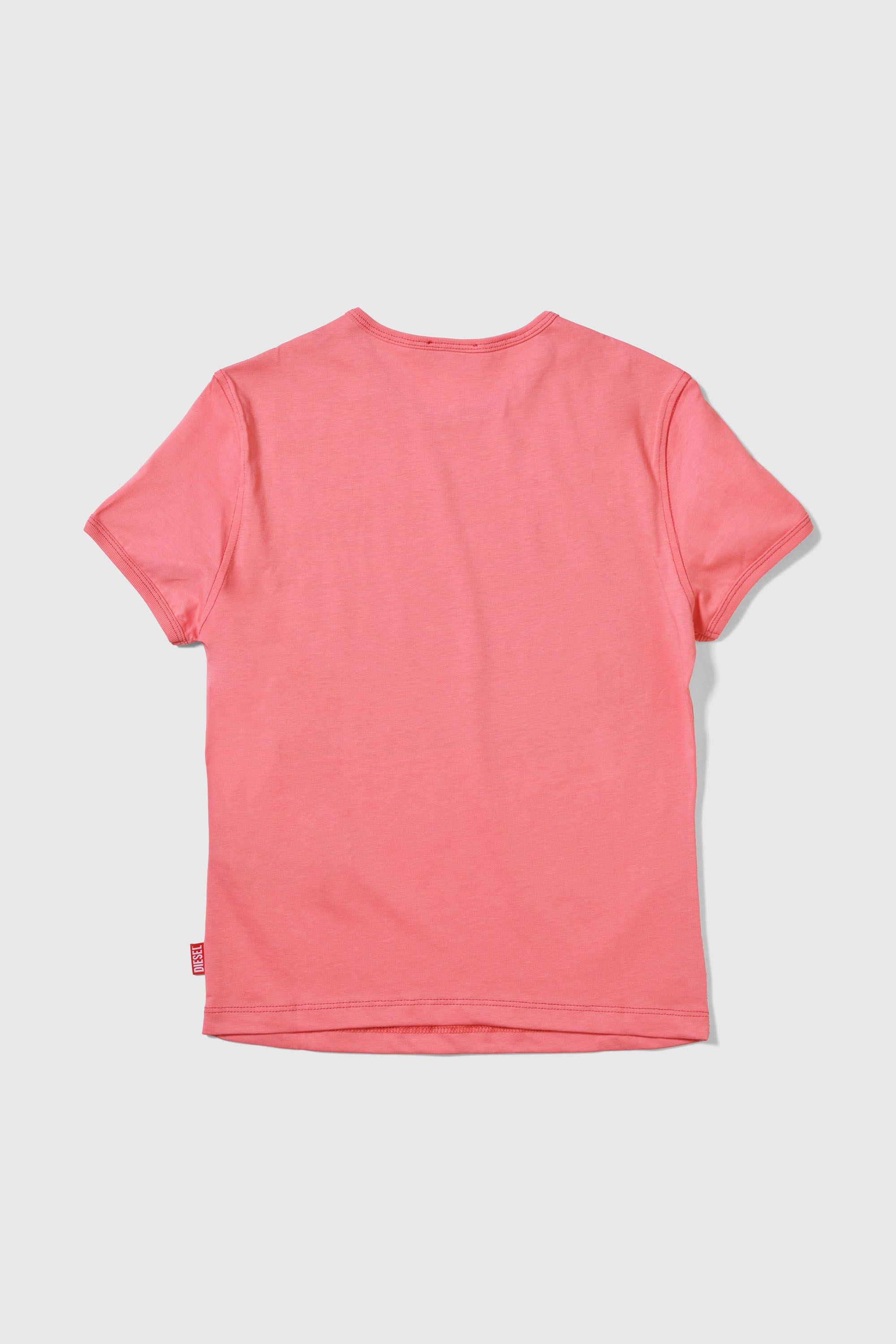 Diesel - T-SHIRT, Male's T-SHIRT in ピンク / ホワイト - 2