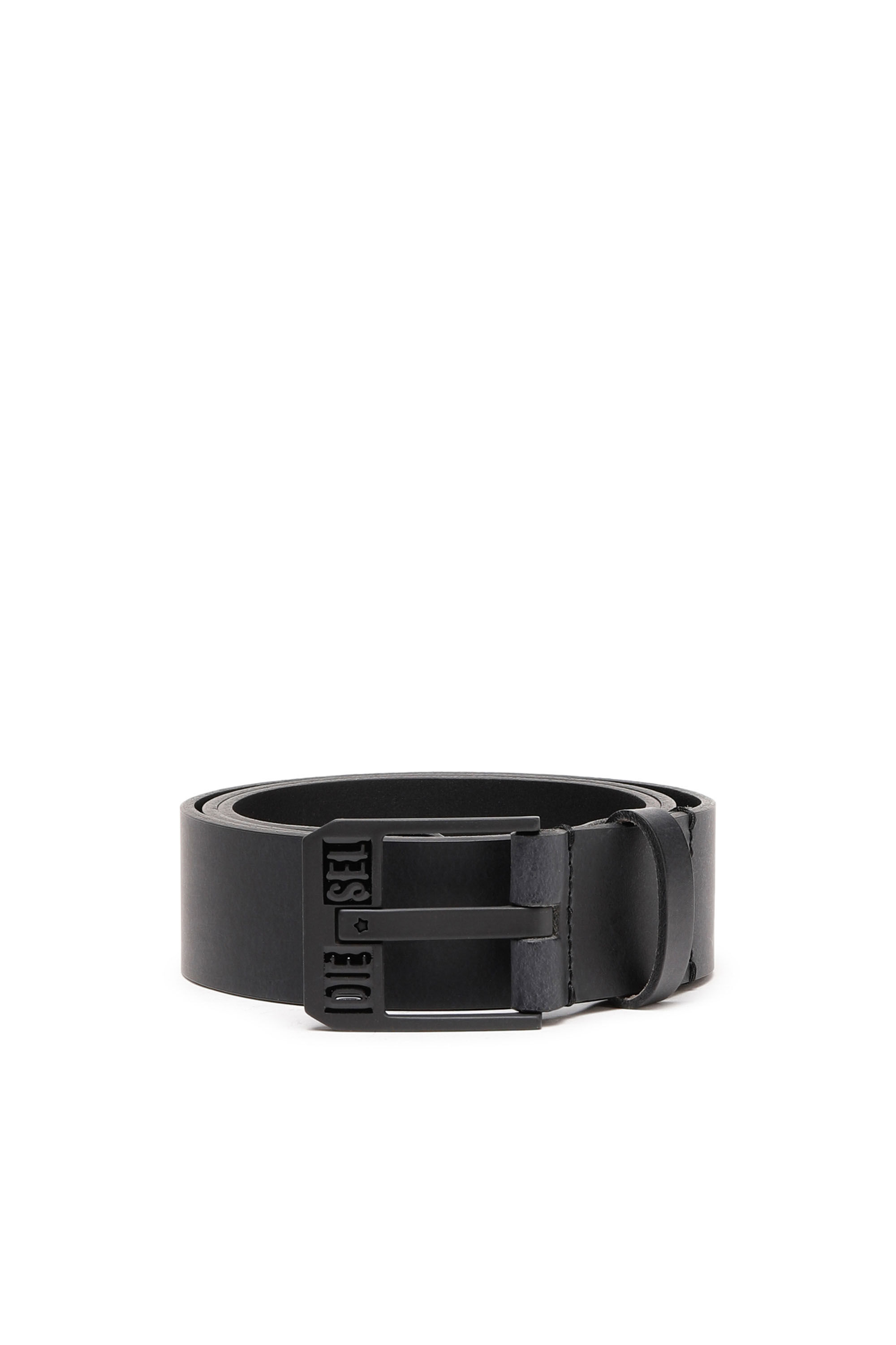 Diesel - BLUESTAR II, Male's レザーベルト in ダークグレー - 1