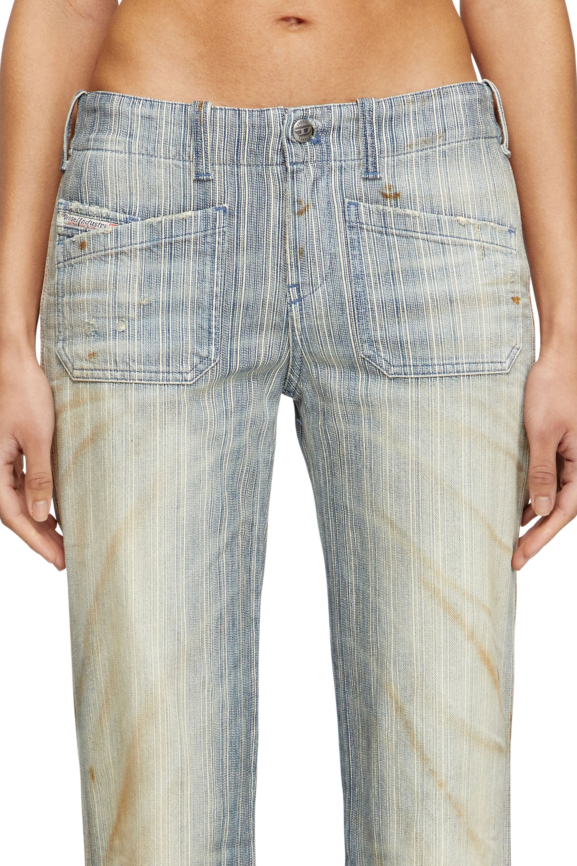 Diesel - Female's Bootcut Jeans D-Keate 09L55, ミディアムブルー - 4