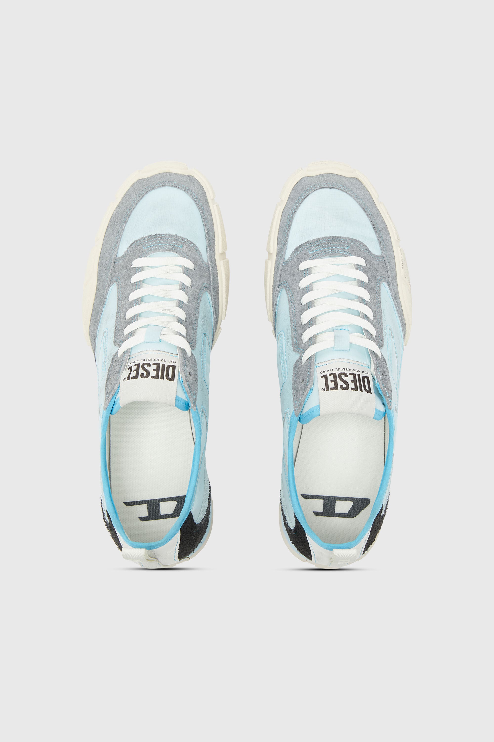 Diesel - S-PAGODHA LOW, Male's ローカットスニーカー in ライトブルー - 6