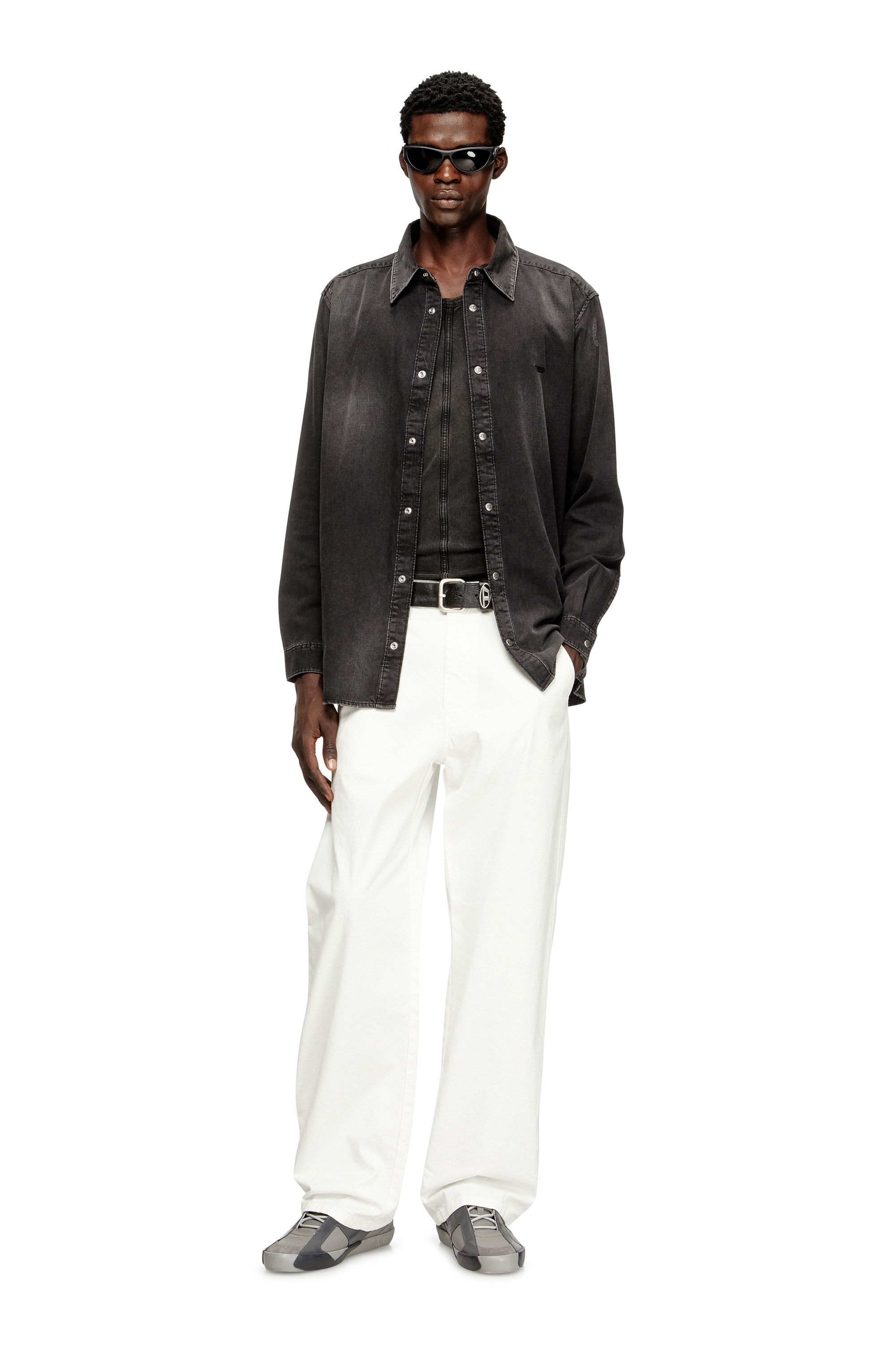 Diesel - P-HANT-CHINO-EPCH, Male's パンツ in ホワイト - 3