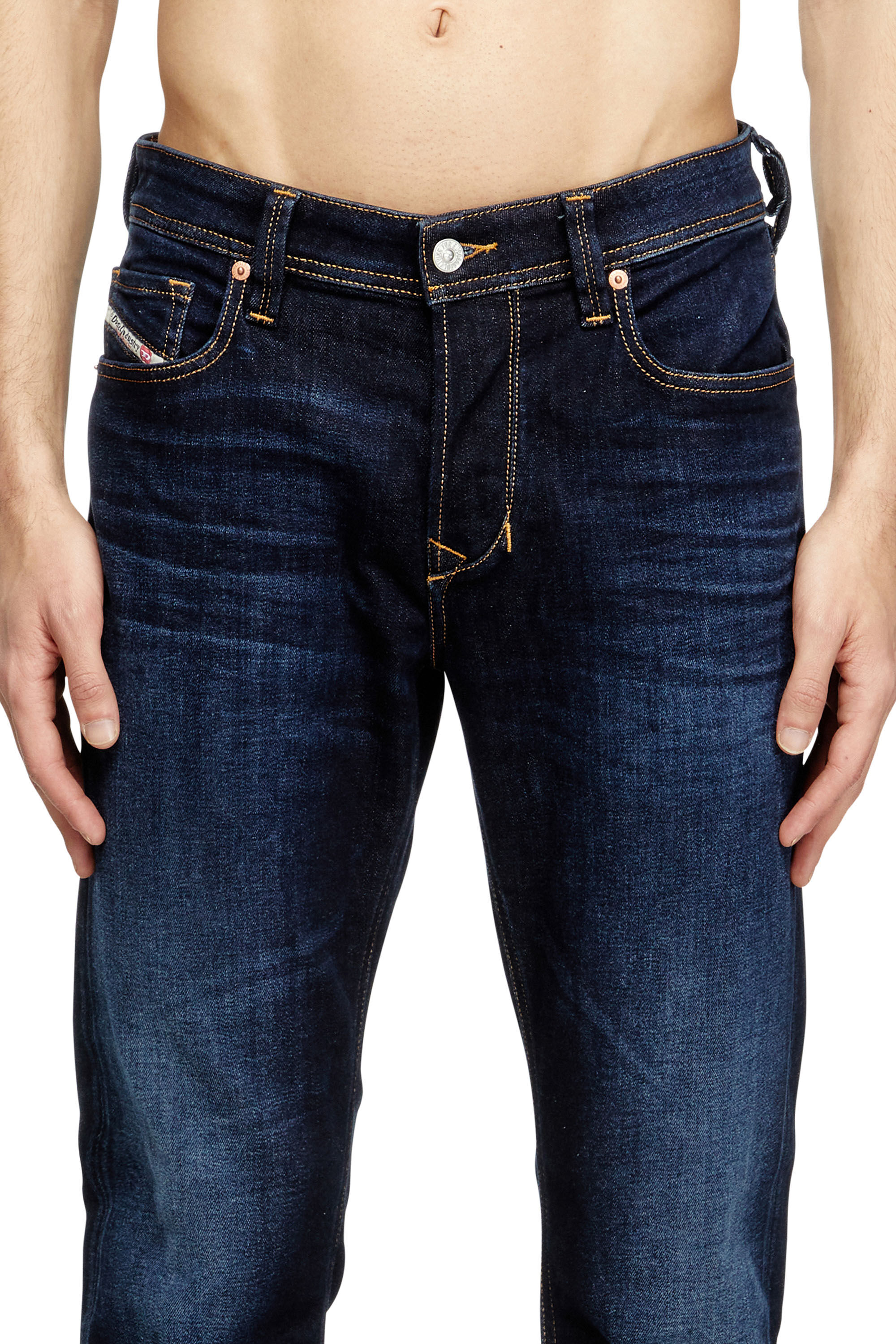 Diesel - Male's Regular Jeans 1986 Larkee-Beex 009ZS, ダークブルー - 6