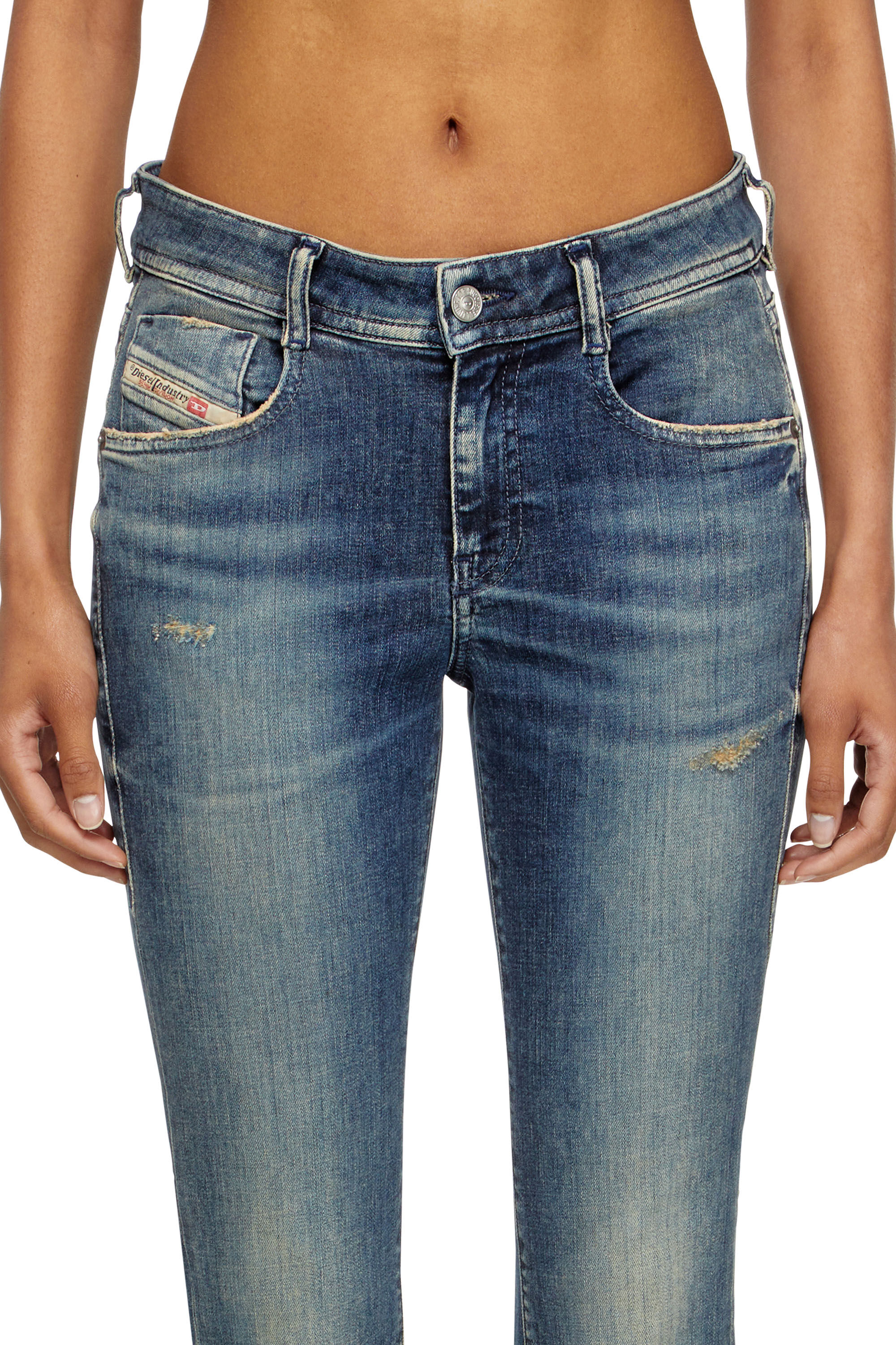 Diesel - Female's Bootcut Jeans 1969 D-Ebbey 09L96, ダークブルー - 4