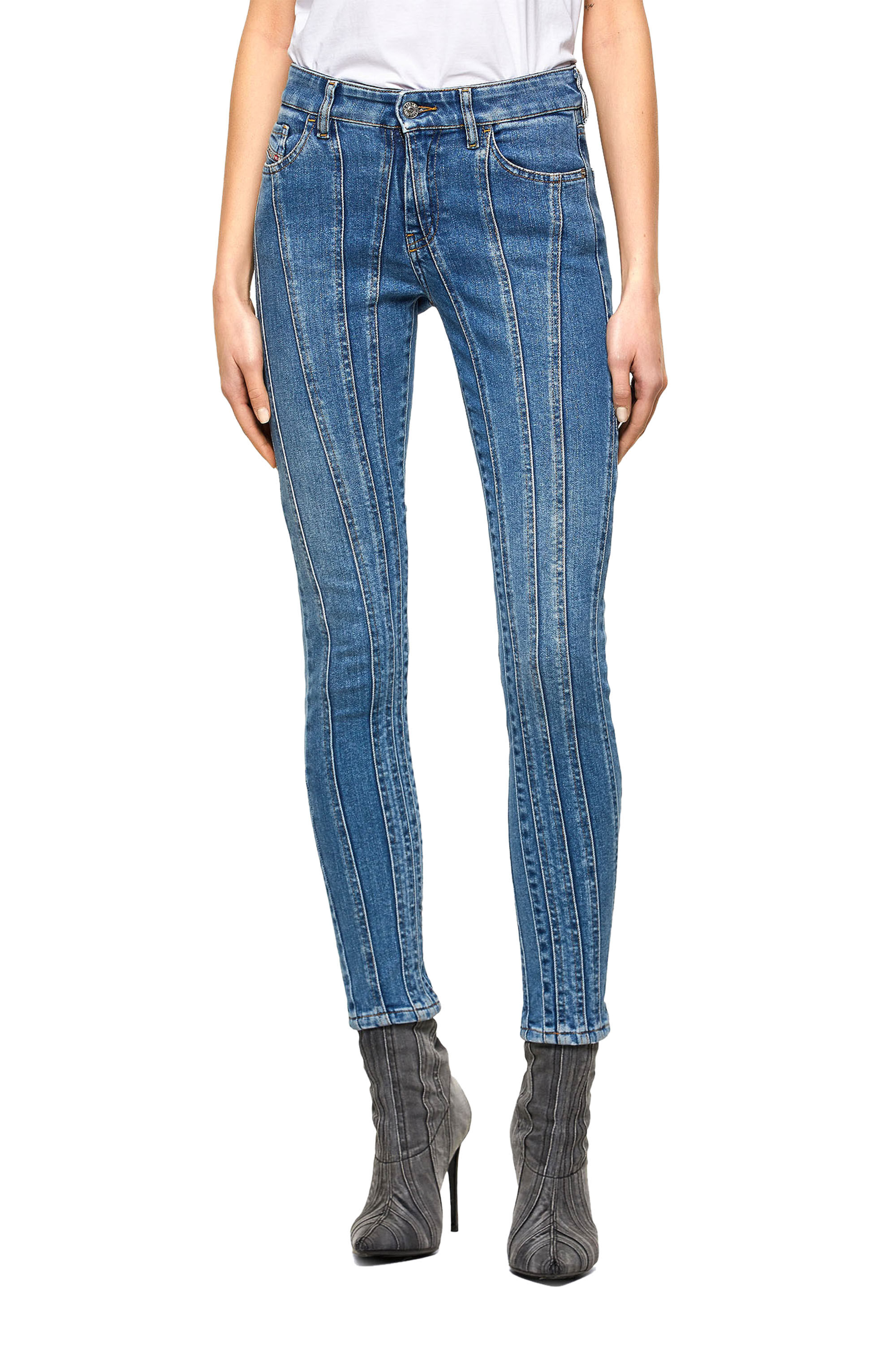 Diesel - 2017 Slandy 009QS Super skinny Jeans,  - Image 2