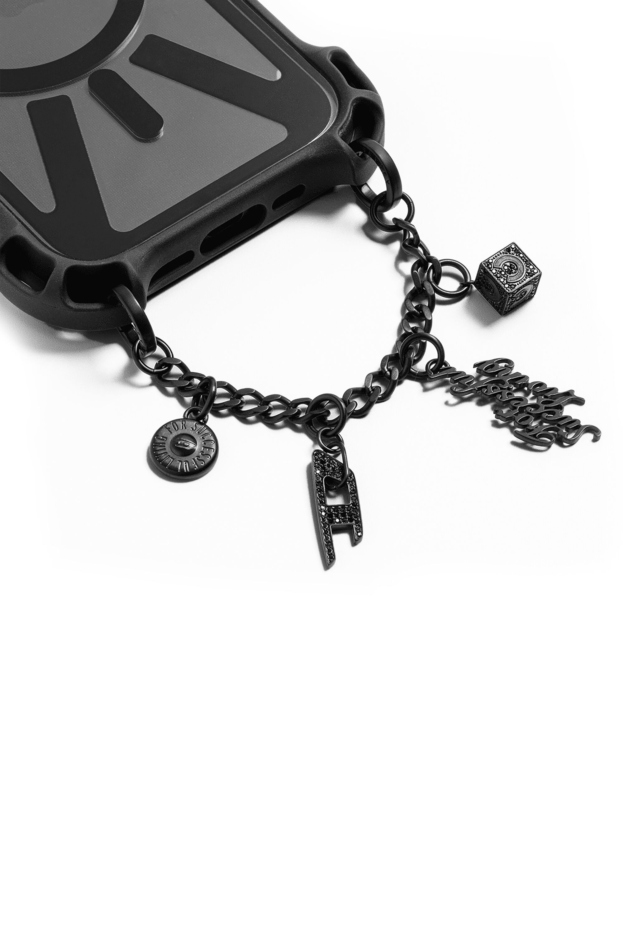 60374 CASETIFY CHARMS CHAIN UNIVERSAL｜ブラック｜ウィメンズ｜DIESEL