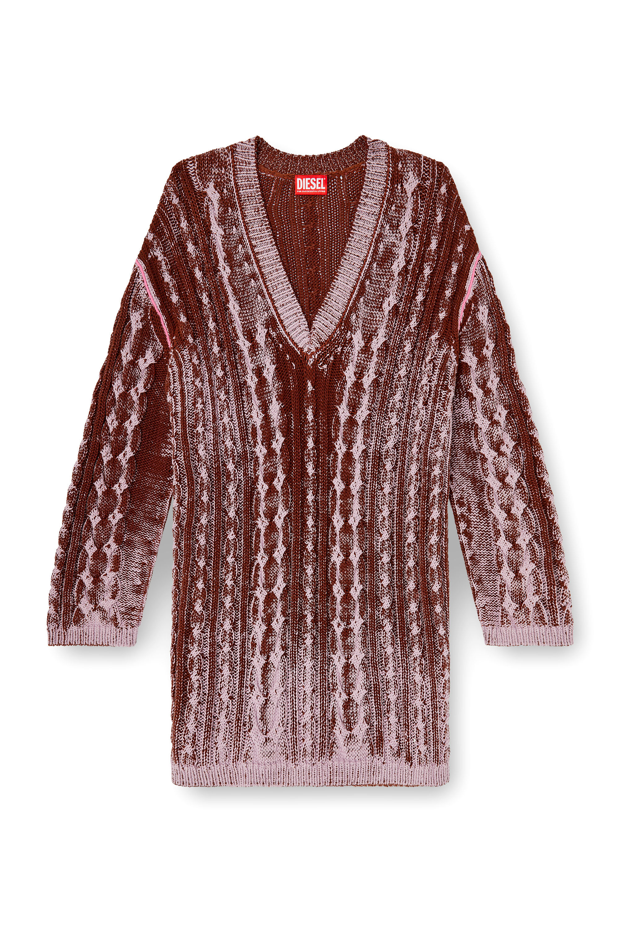 ドレスフォーム ミッシーサイズ 10 M-ELGA ドレス｜バイオレット｜ウィメンズ｜DIESEL